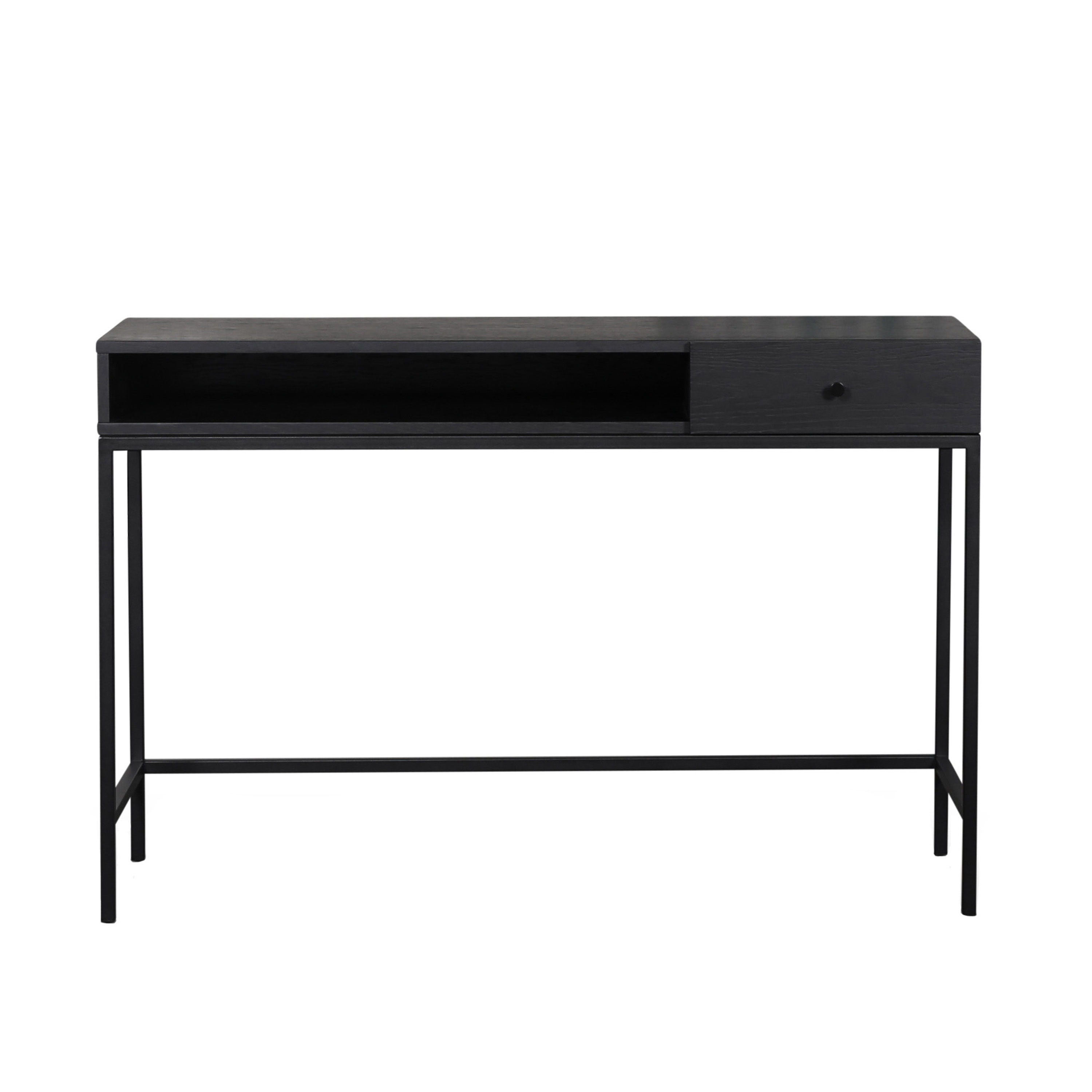 Ezra Konsolbord Svartbetsad Ek 120cm