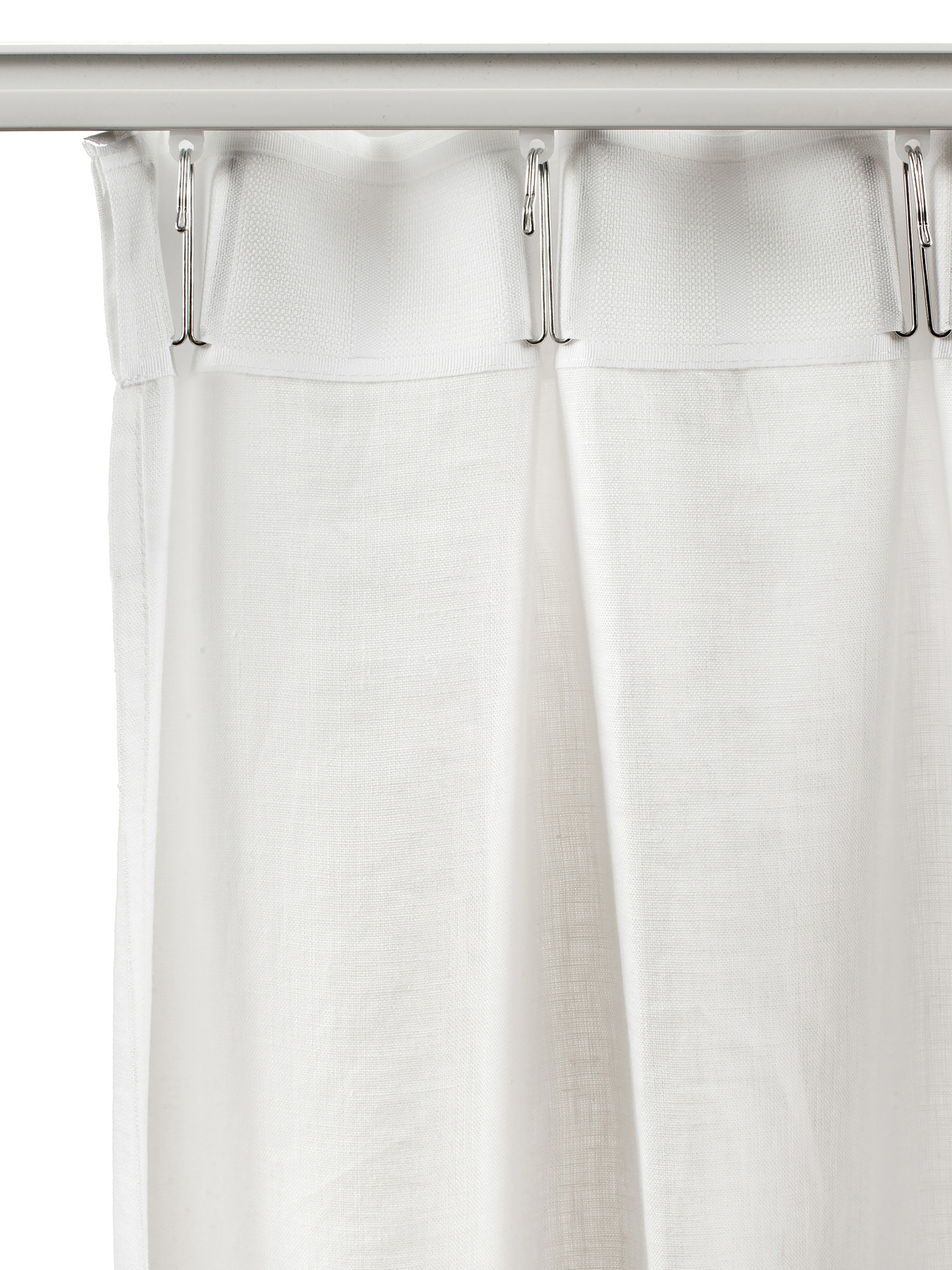 Himla Sunrise Vorhanglänge Leinen Nebel 140x290