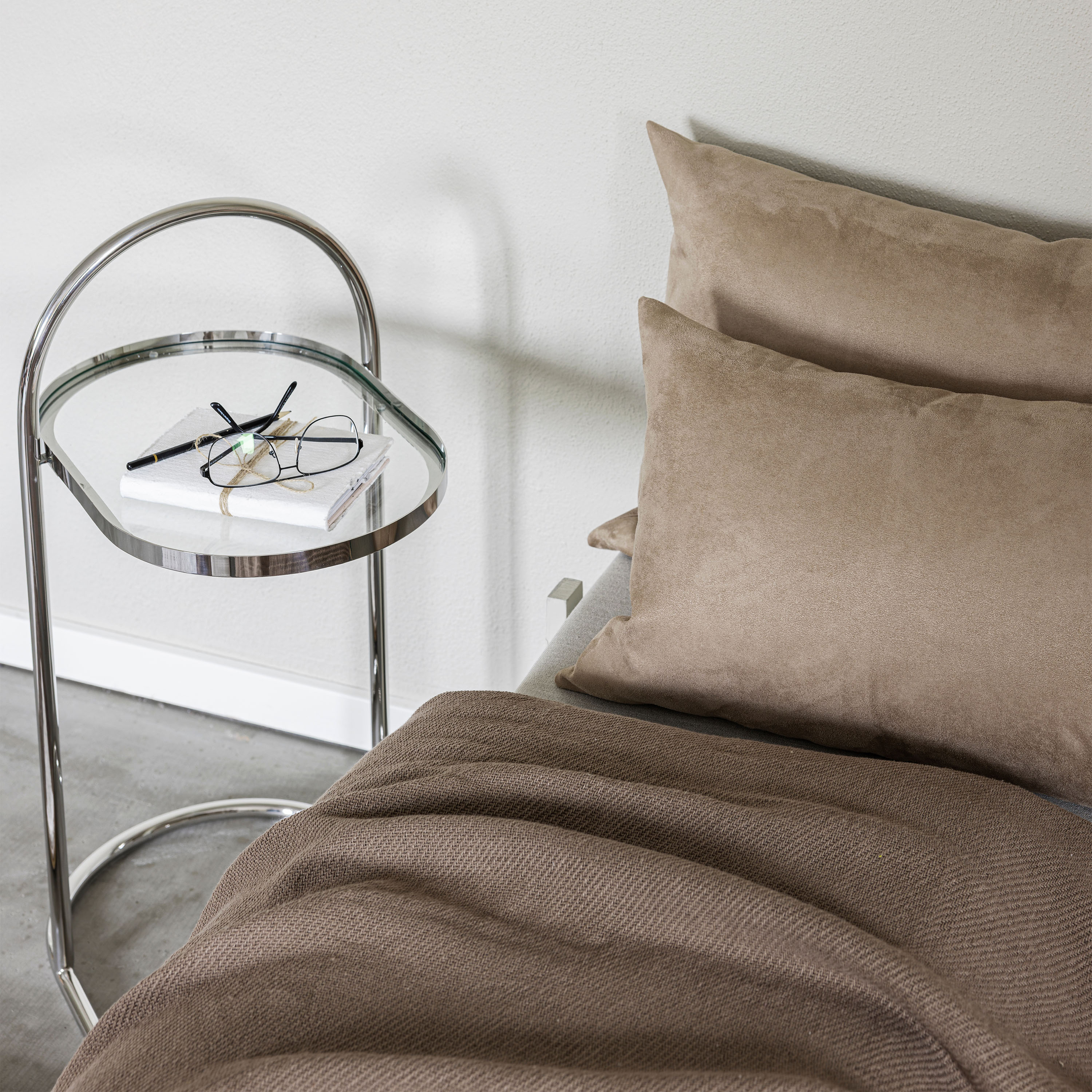 Mette Ditmer Moves Sidobord Chrome 51x76