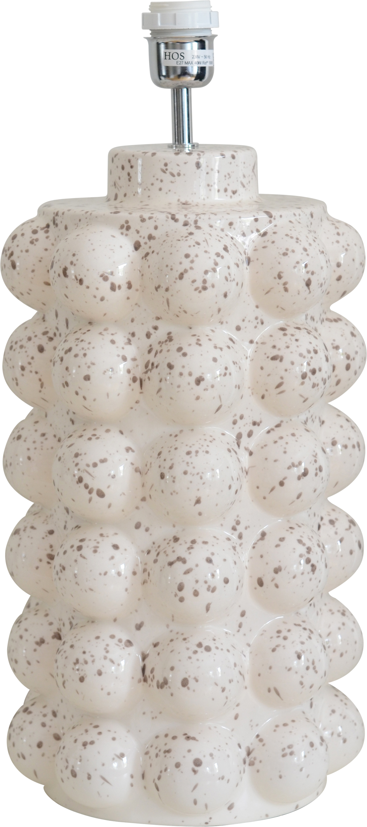 Bubbels Lampfot Stracciatella L 49cm