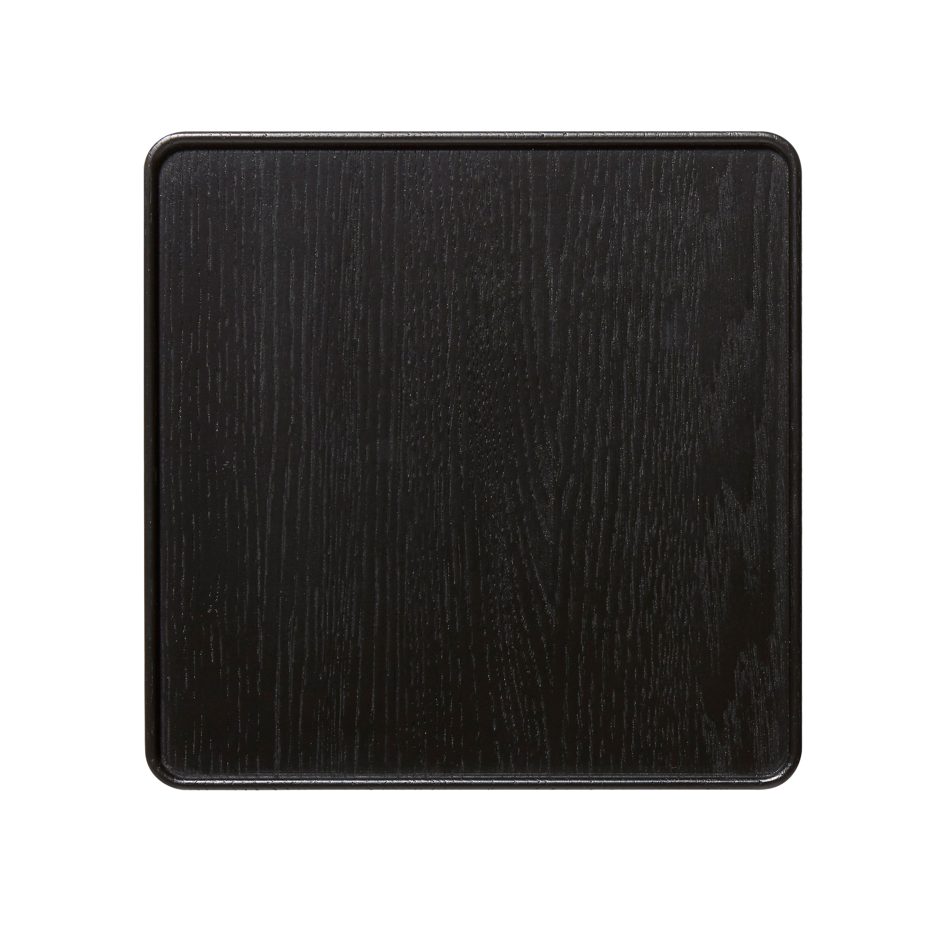 Create Me Tarjotin Musta 24x24