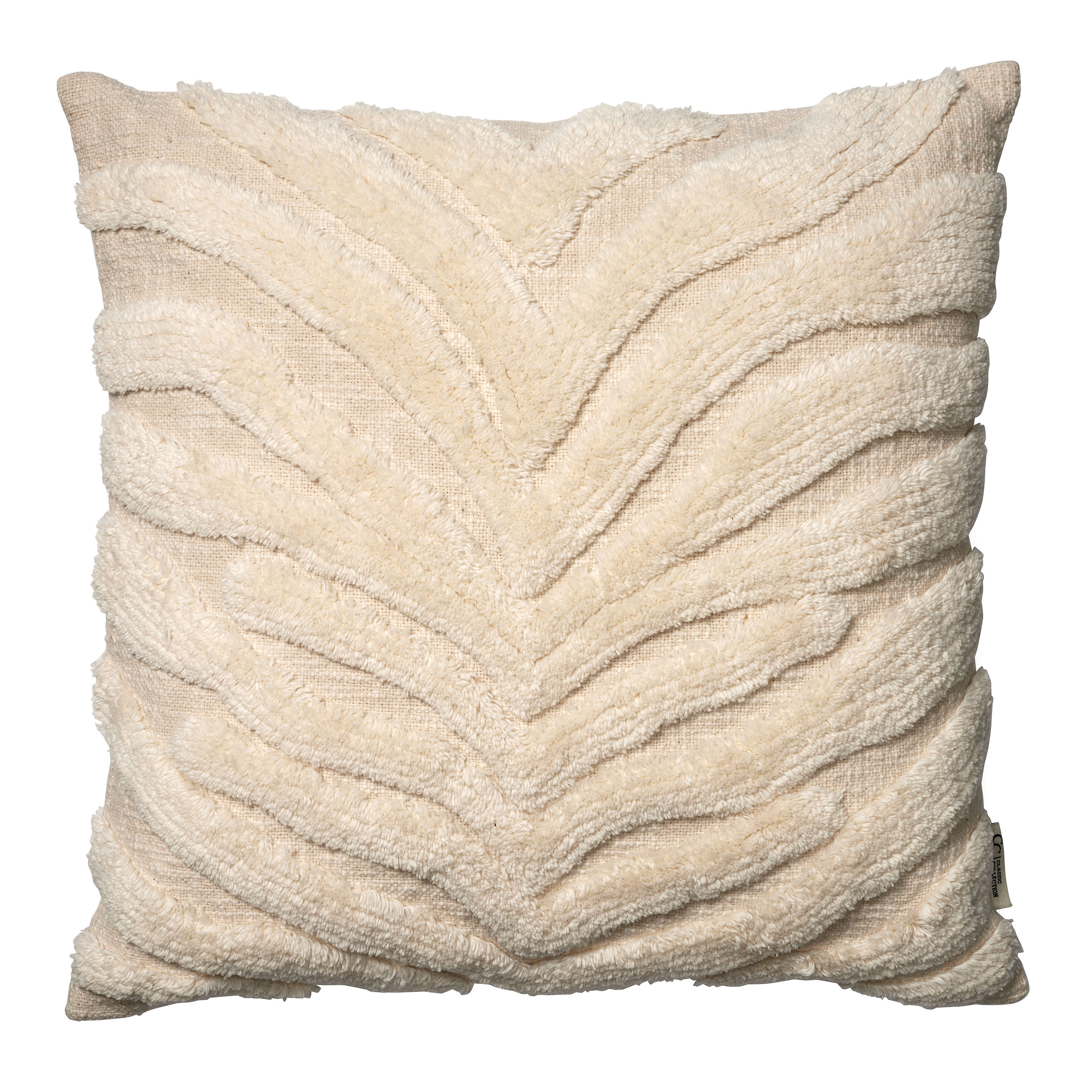 Zebra Tuft Kuddfodral Off White 50x50