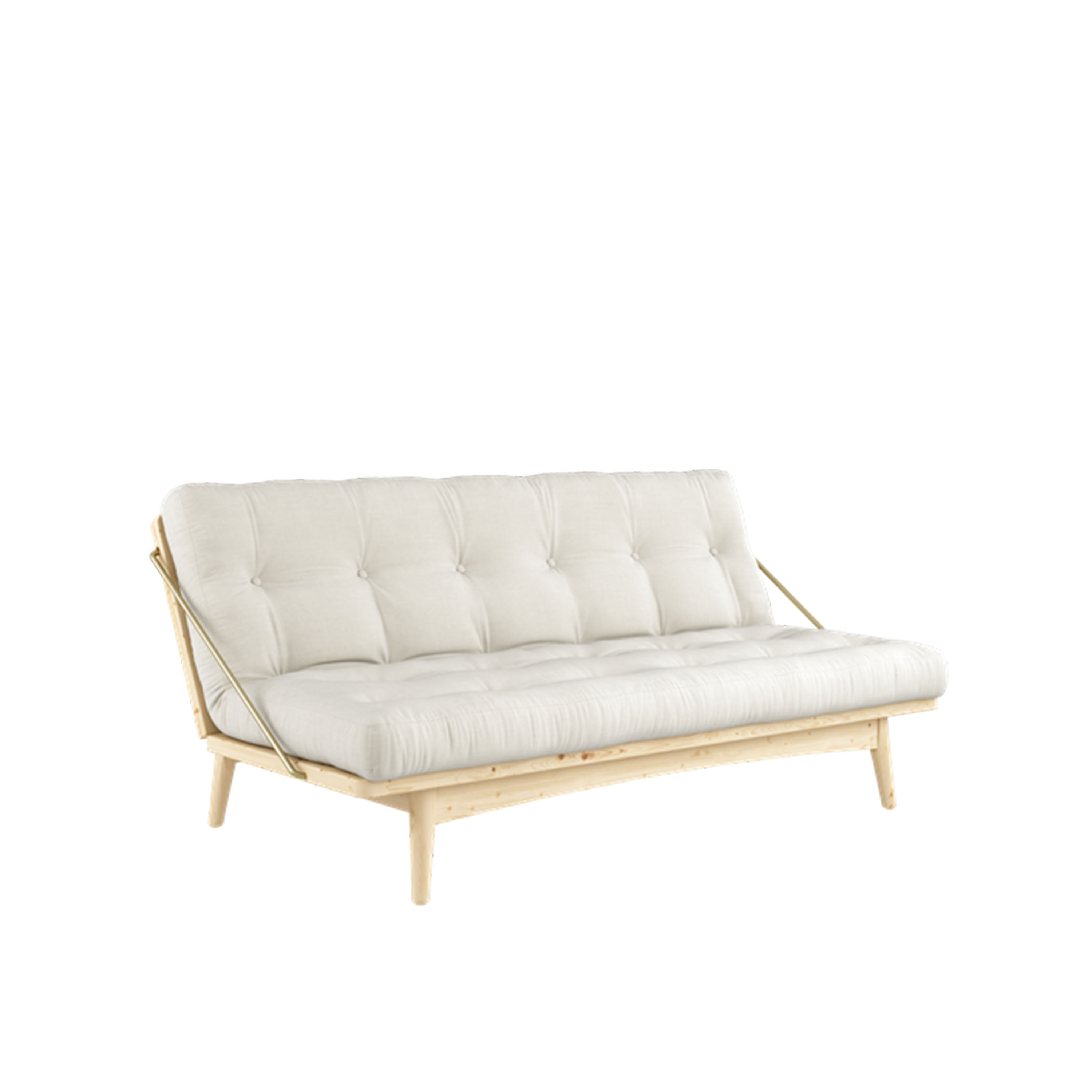 Folk Bäddsoffa Natur/Natural 190cm