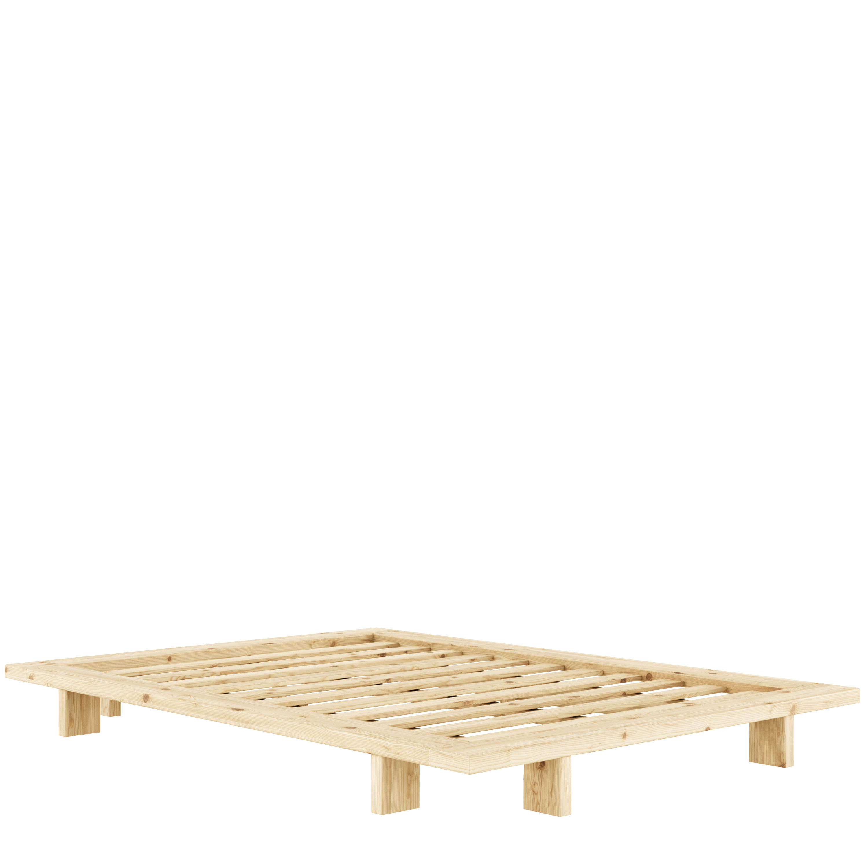 Japan Bettgestell Natur 140cm