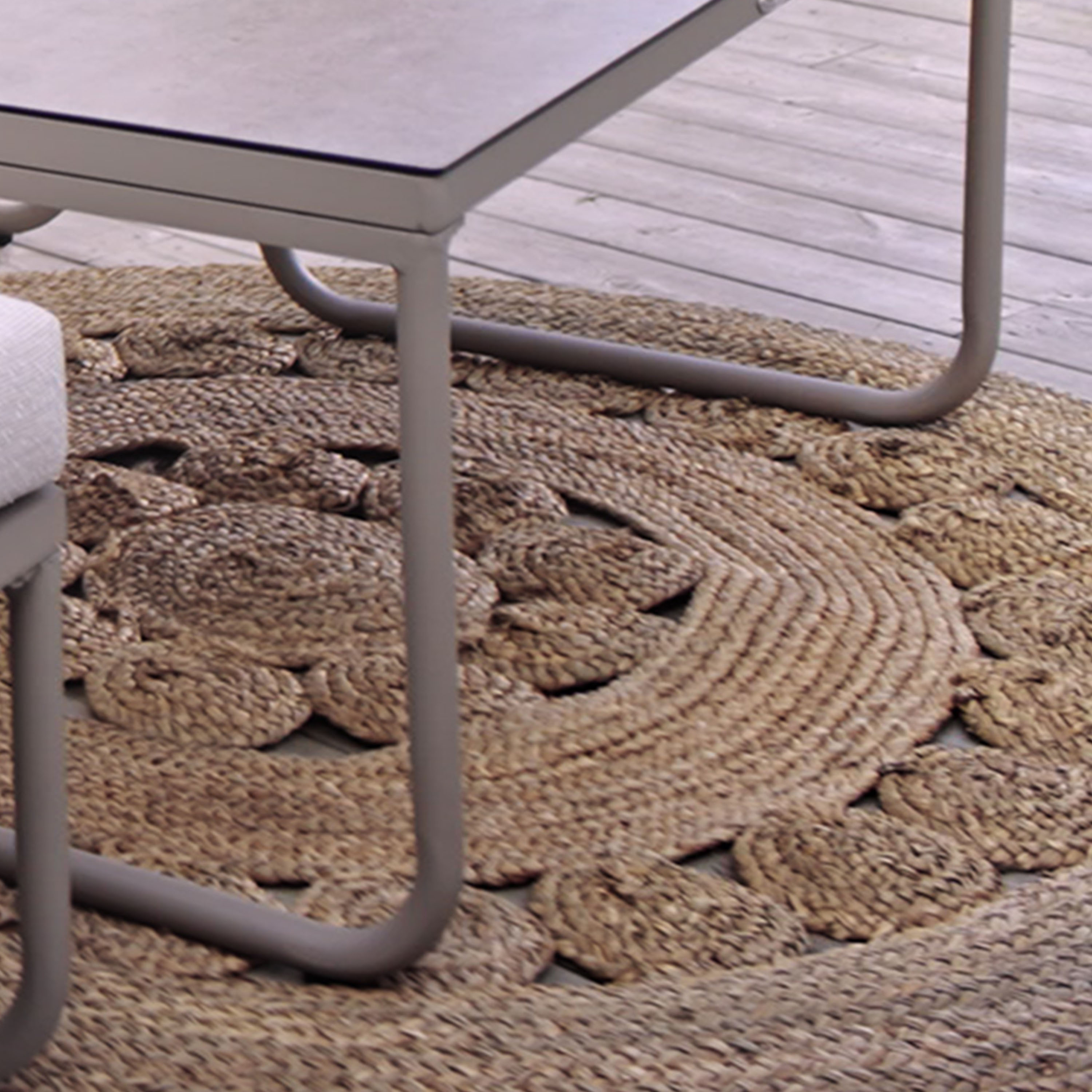 Hillerstorp Amara Teppich Natur Ø145