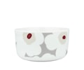 Oiva Unikko Skål White/Light Grey/Red/Yellow