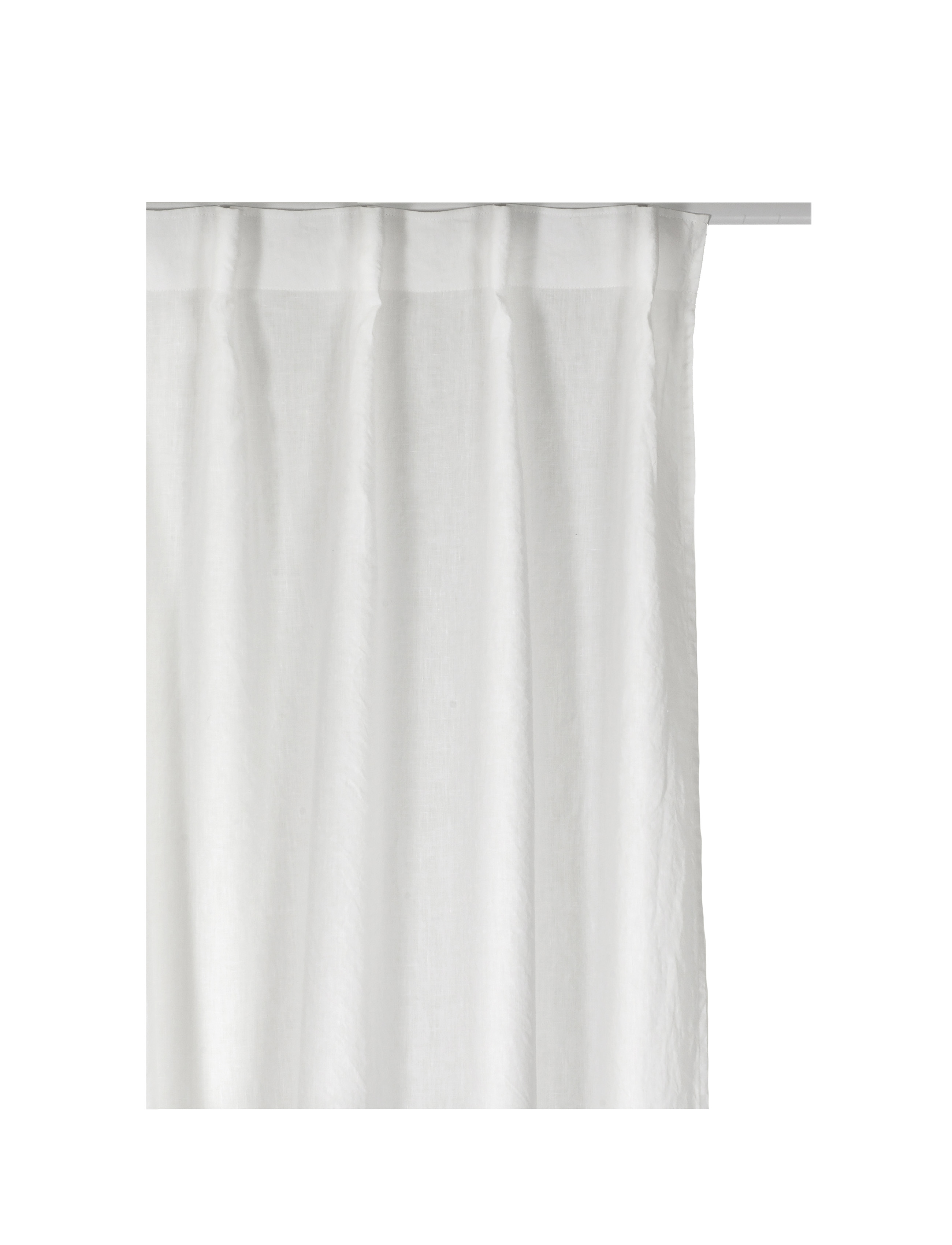 Himla - Sunrise Gardinlängd Linne White 140x290 - Vit