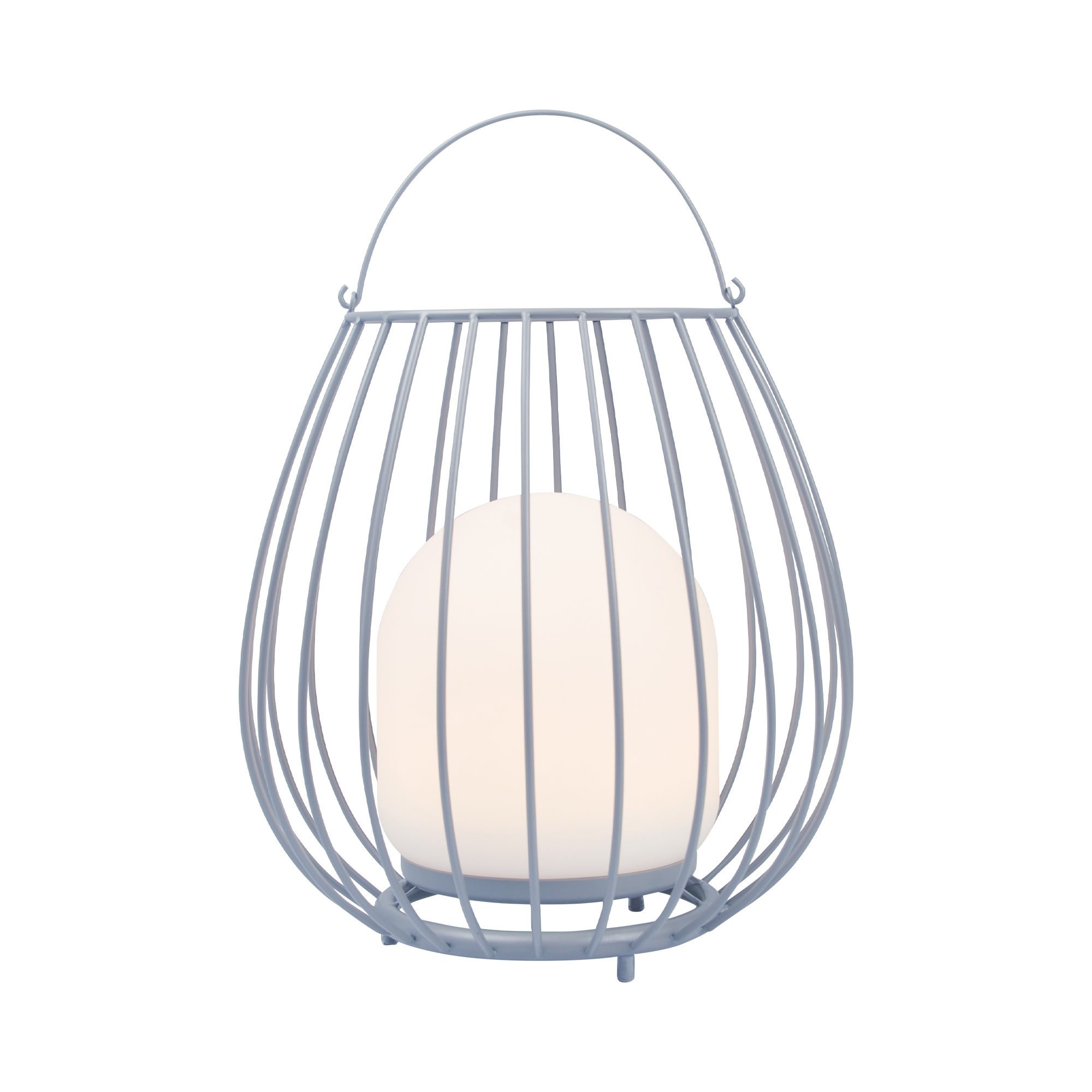 Jim To-Go Uppladdningsbar Golv/Bordslampa Grå