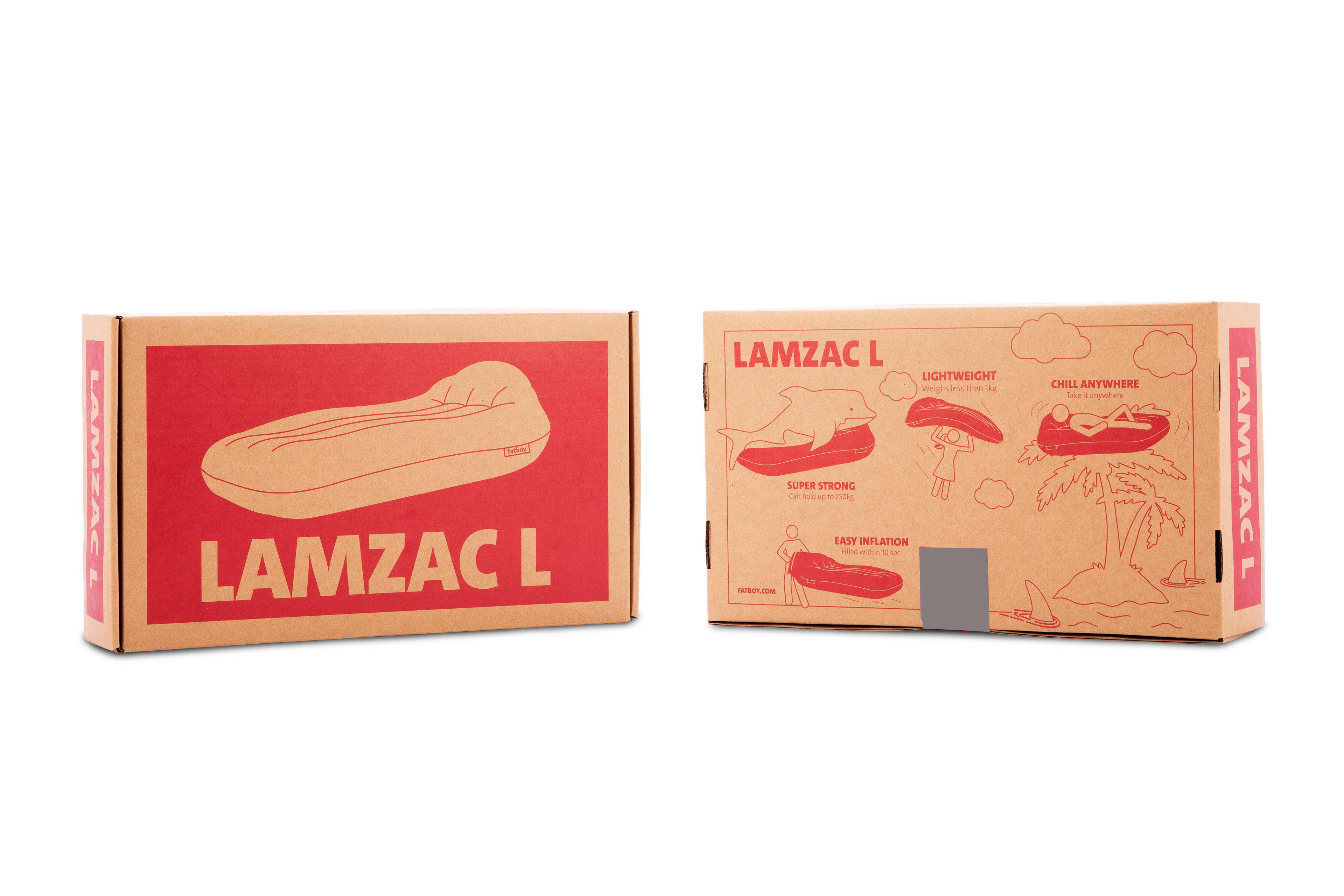 Fatboy Lamzac L 3.0 Sittpuff Steel Grey