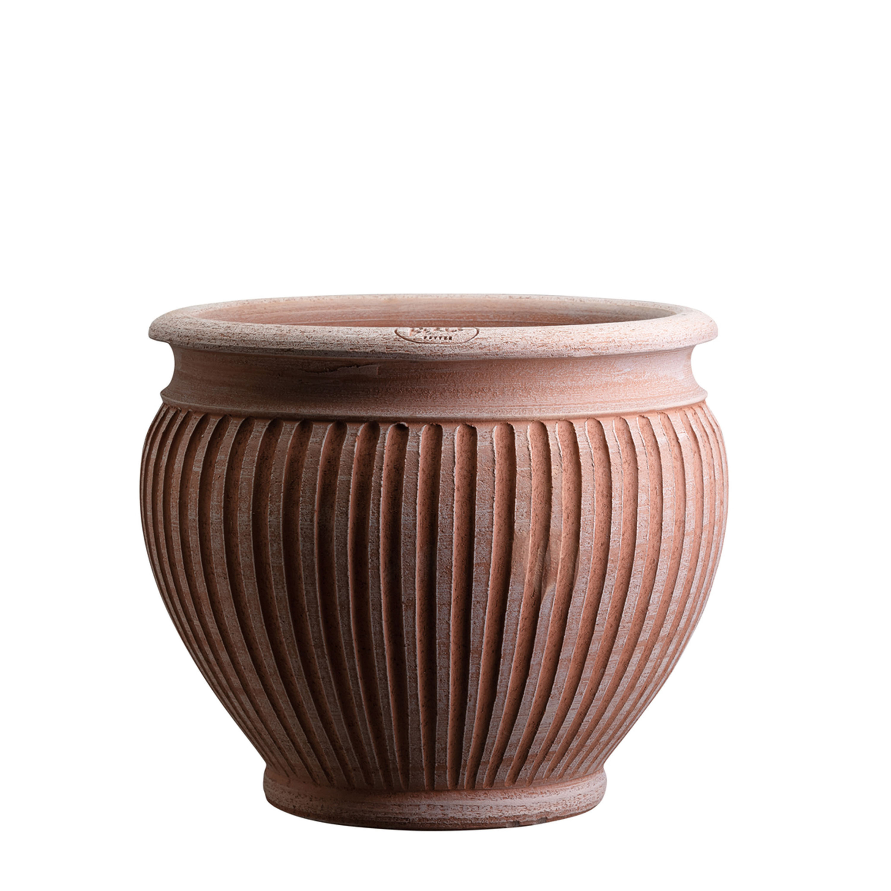 Bergs Potter - Piccolina Topf Raw Rosa Terrakotta Ø30 - Töpfe