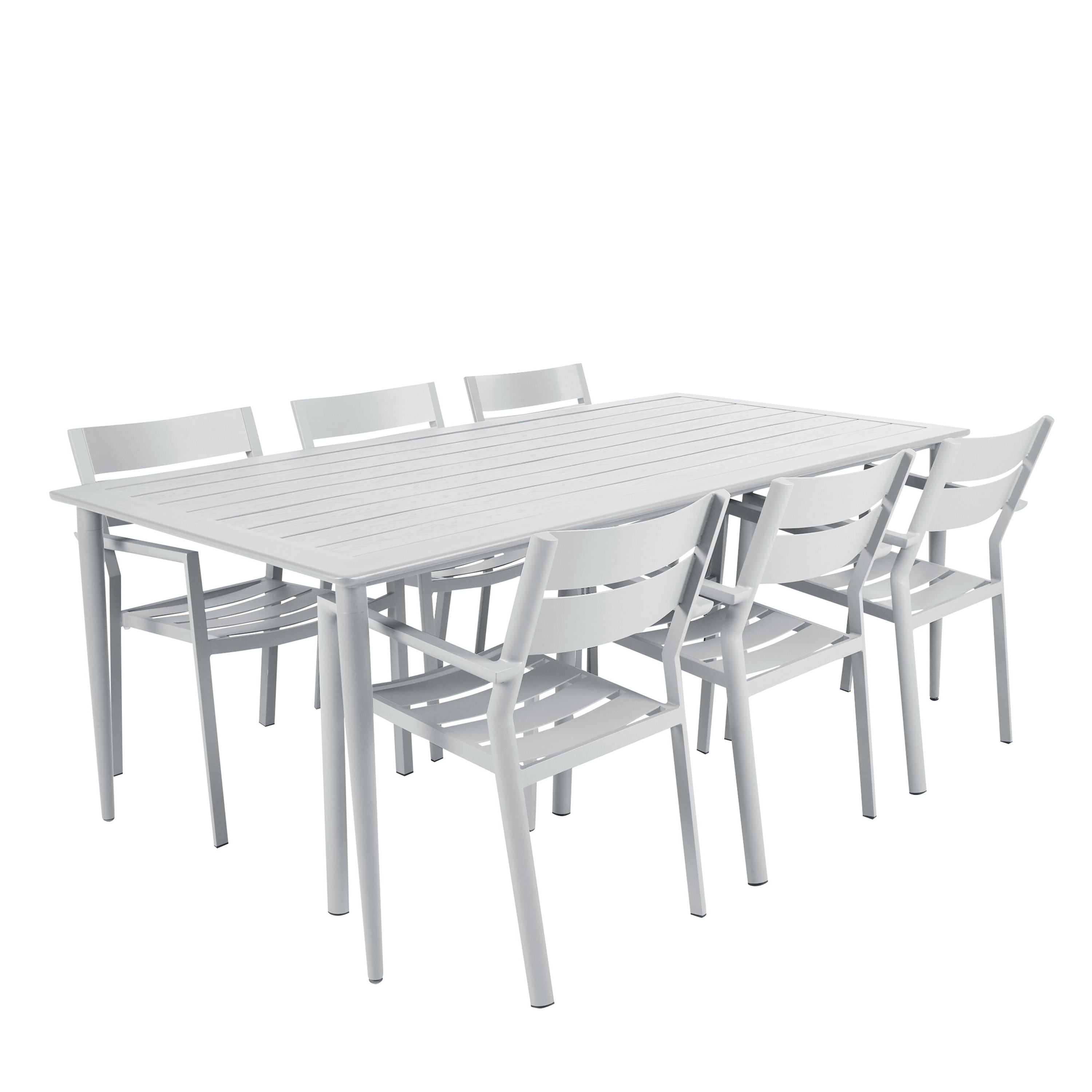 Brafab Nimes Matbord Vit 200x98cm