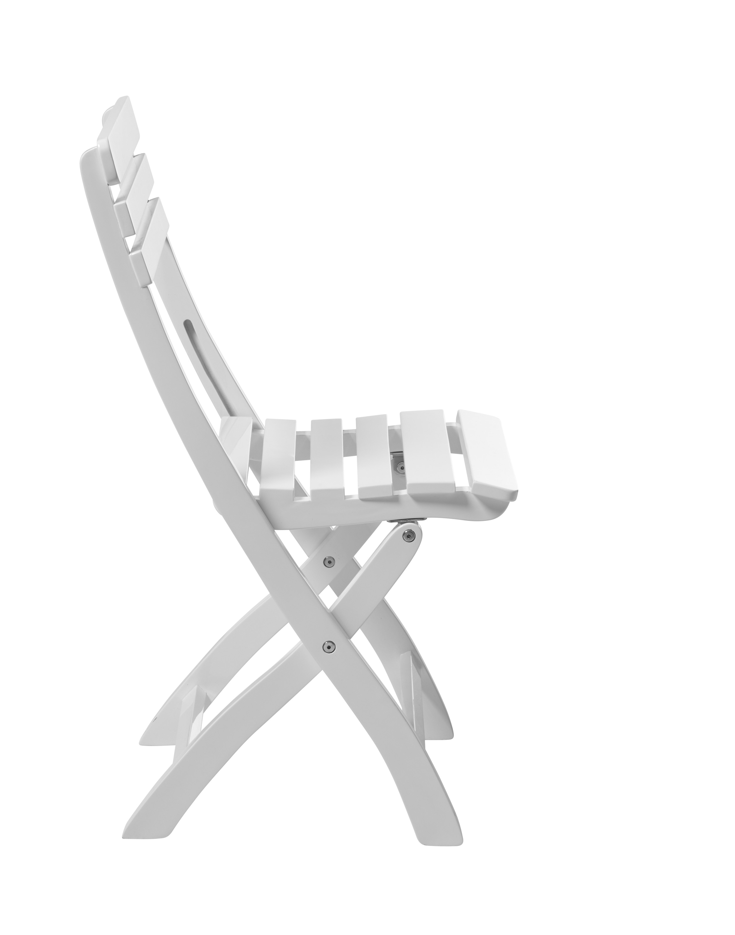 Cinas Clarish sammenleggbar stol White