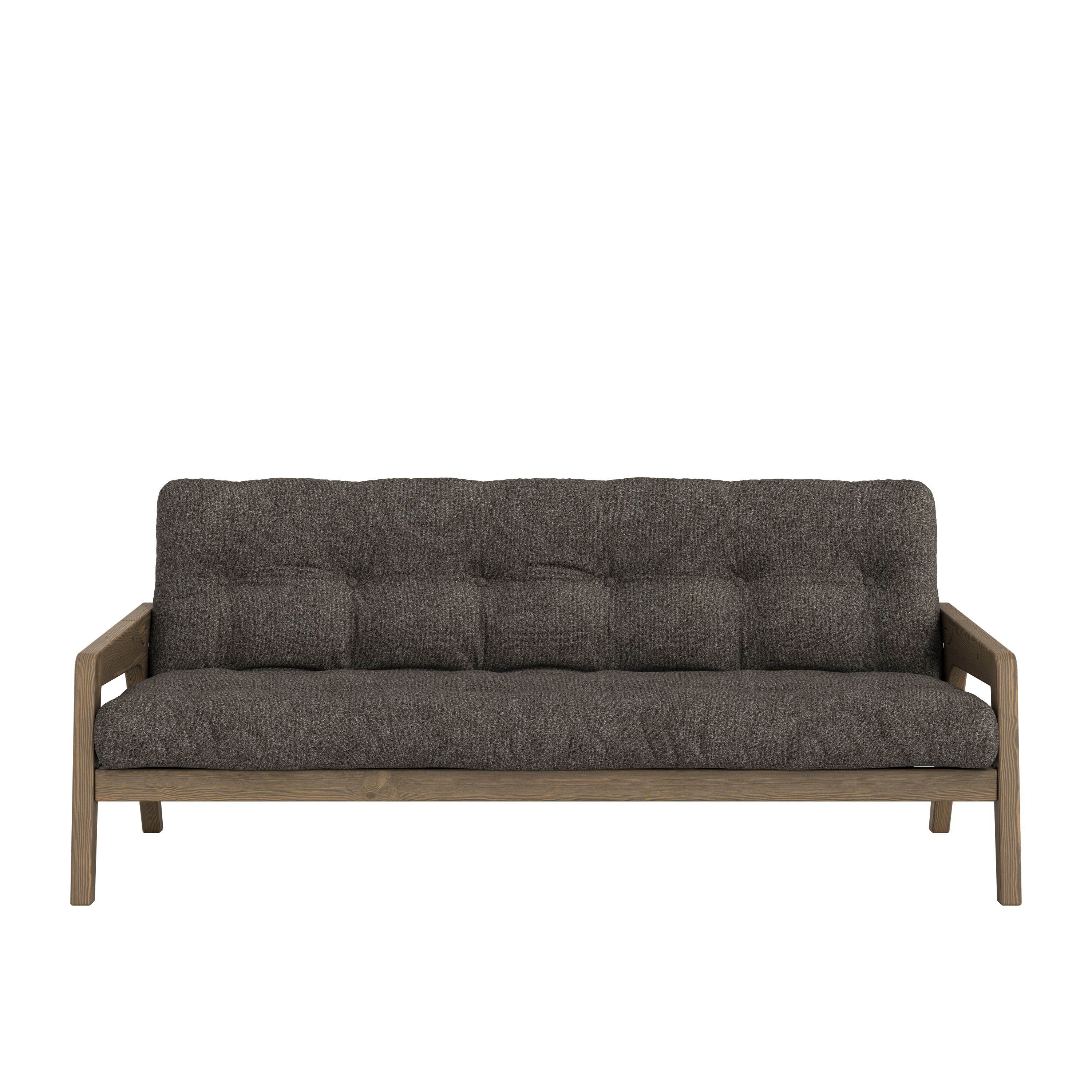 Grab Bäddsoffa Carob Brown Lacquered/Mellow Brown 204cm