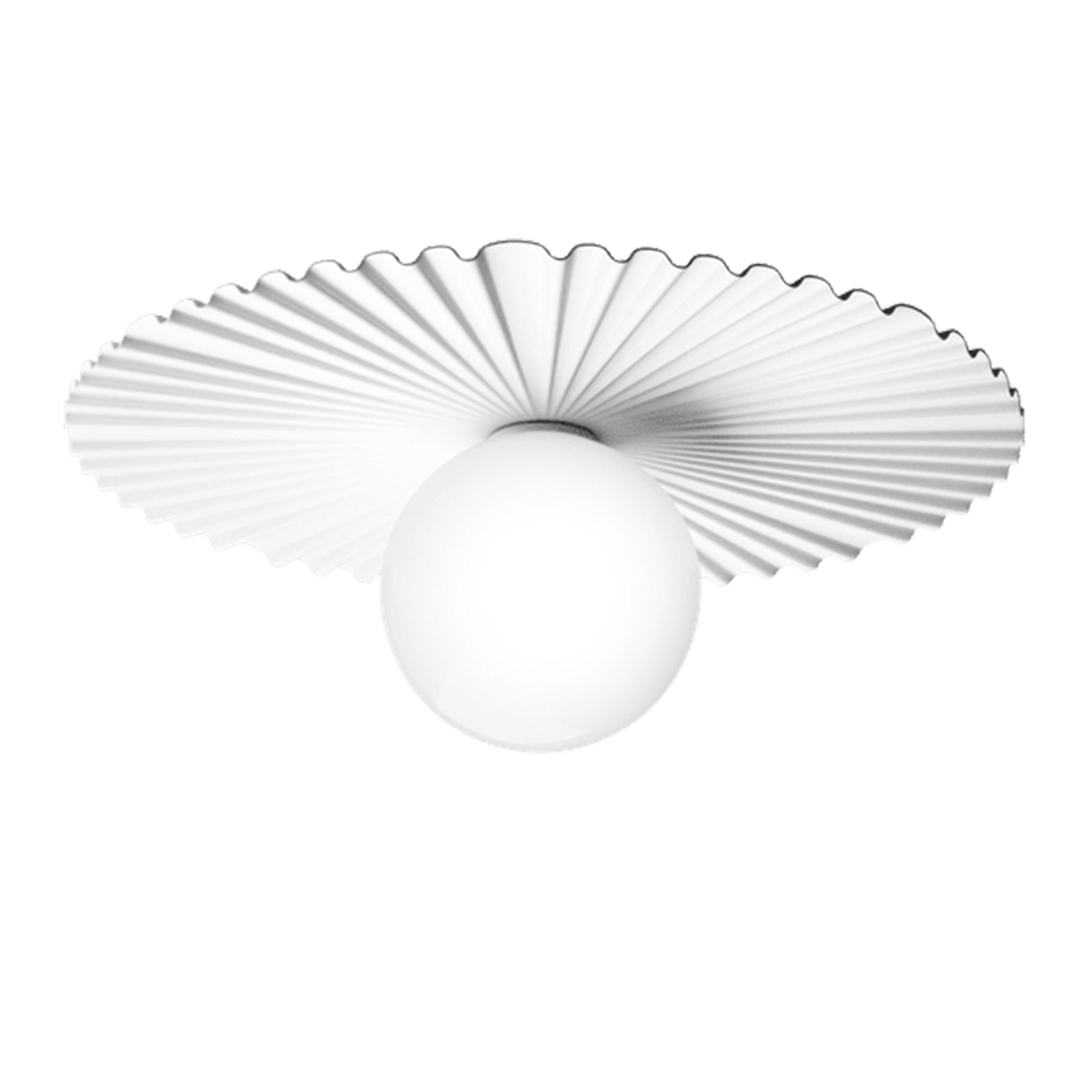 Nuura Liila Muuse Vägg/Taklampa White/Opal Ø42