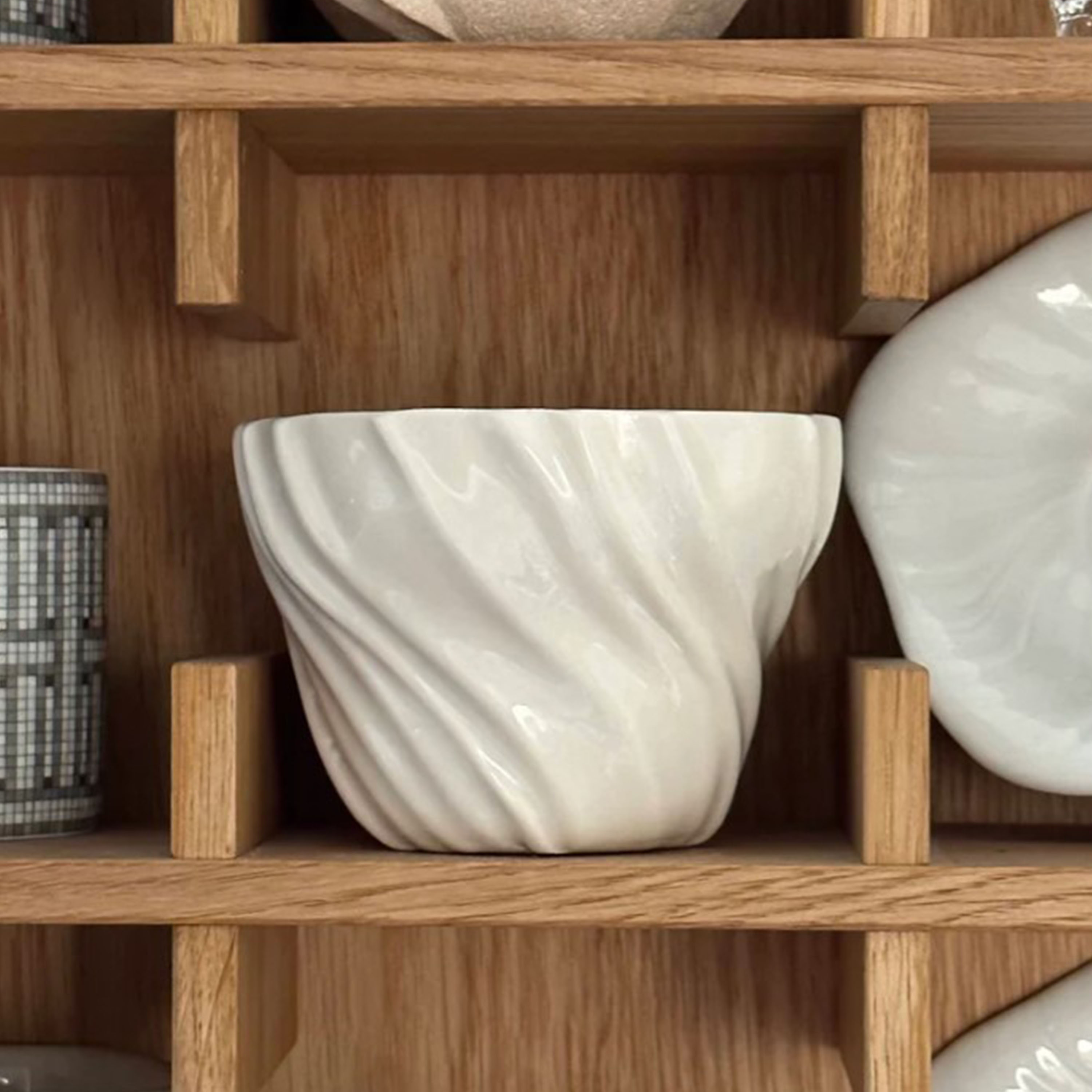 Atelier Marée The Tides Kanne Weiß