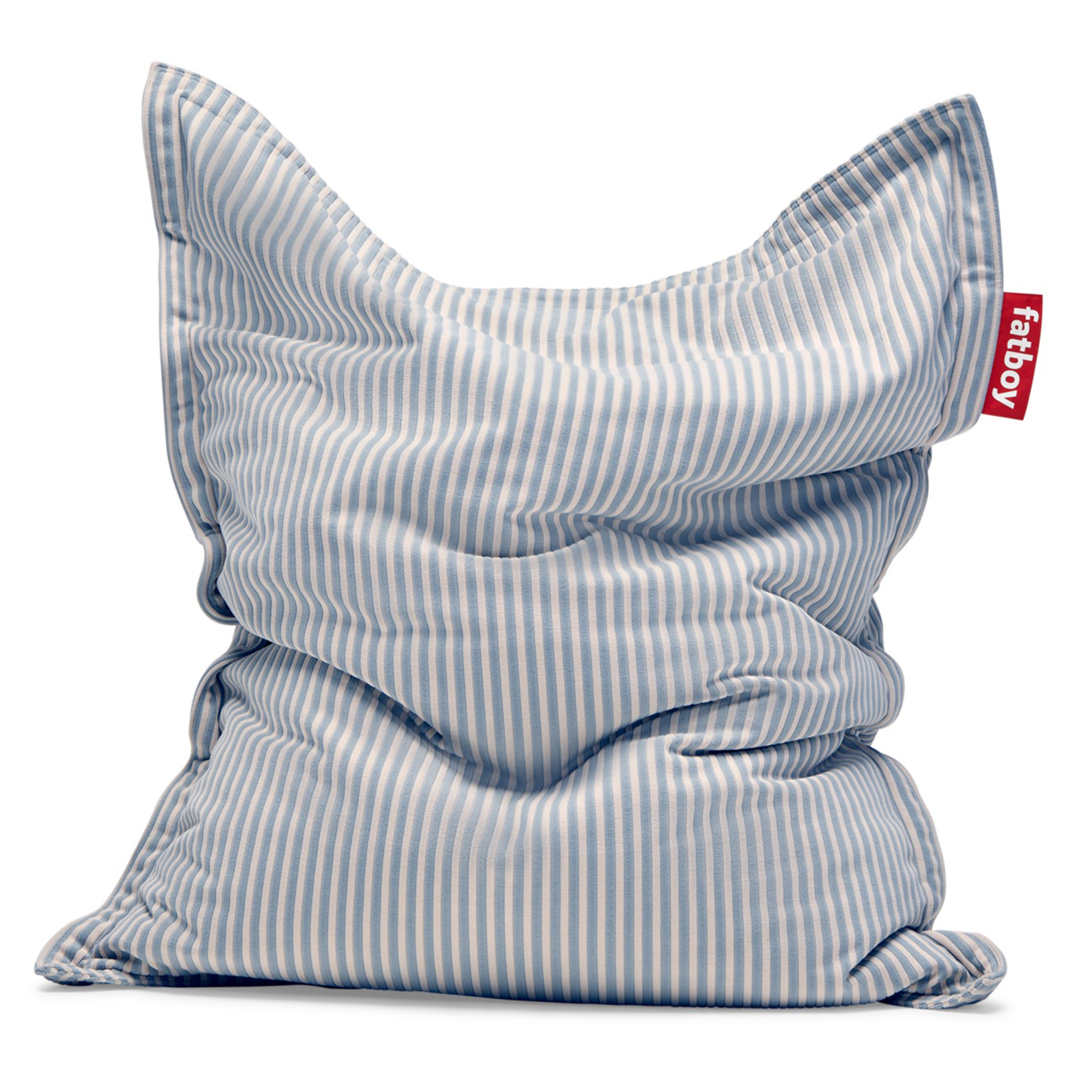 Fatboy - Original Slim Terry Sittpuff Blizzard Blau Creme - Weiß - Seitpferd