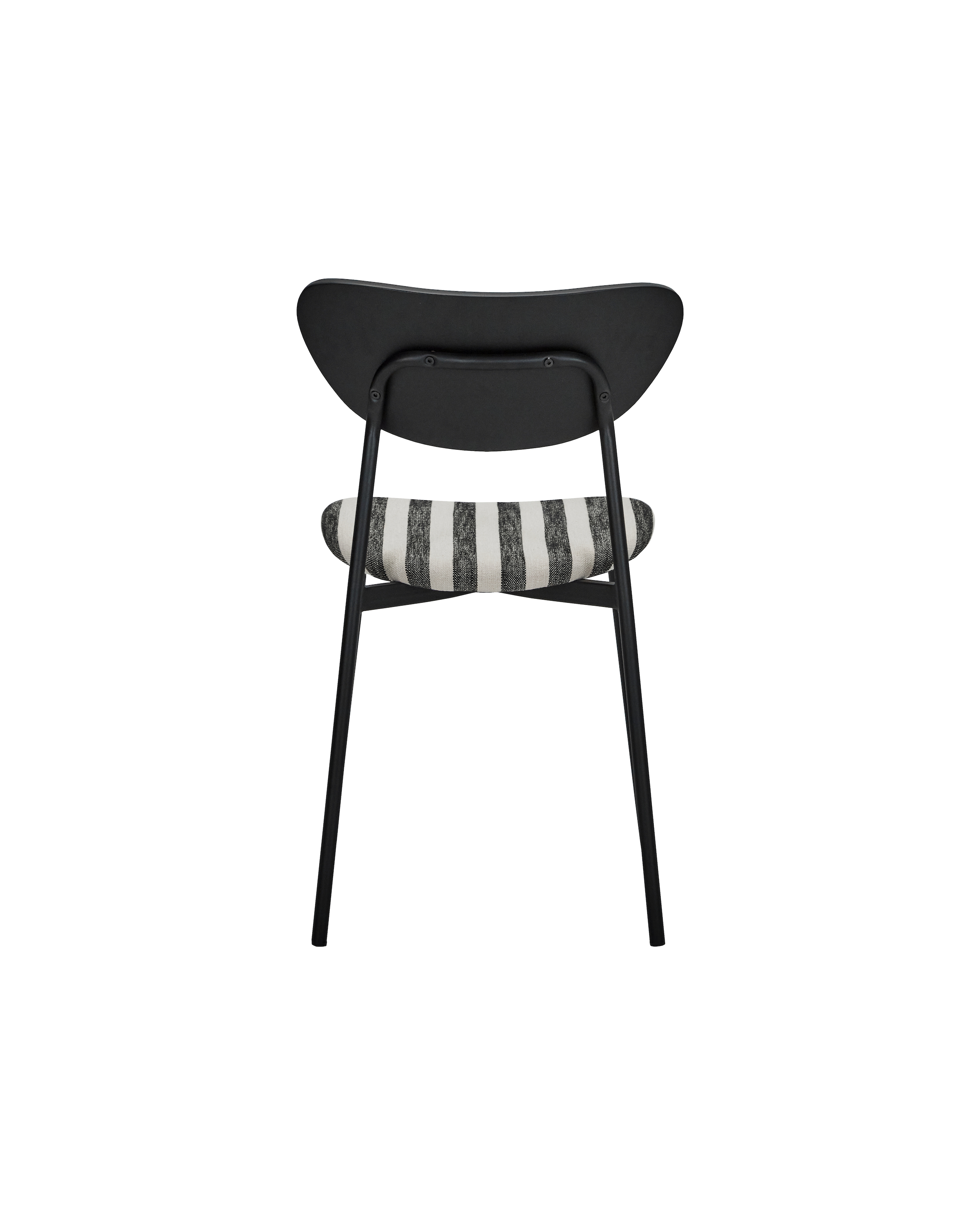 House Doctor Must Matstol Svart/Off-White 2-pack