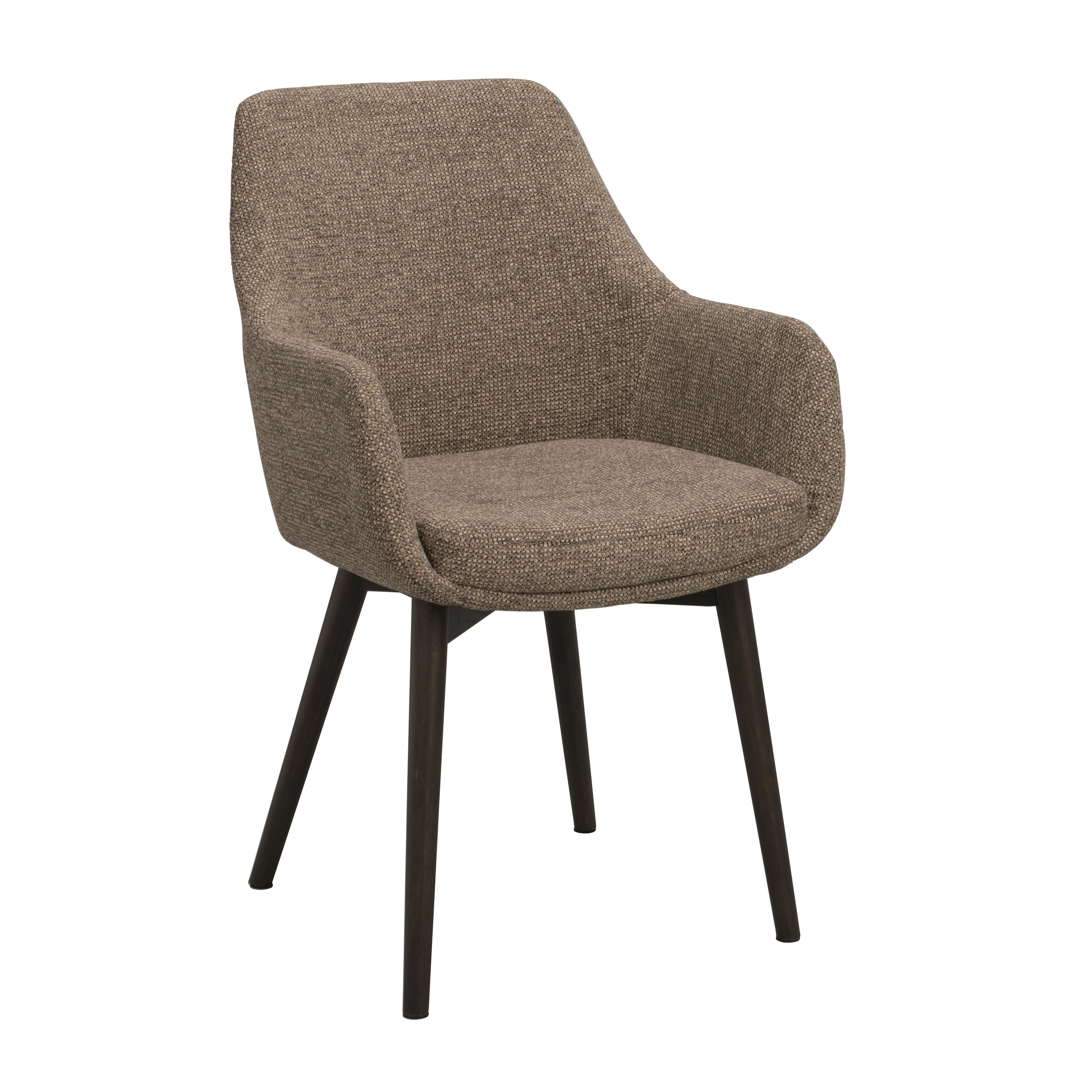 Rowico Home Denley karmstol Mörkbeige/Brun