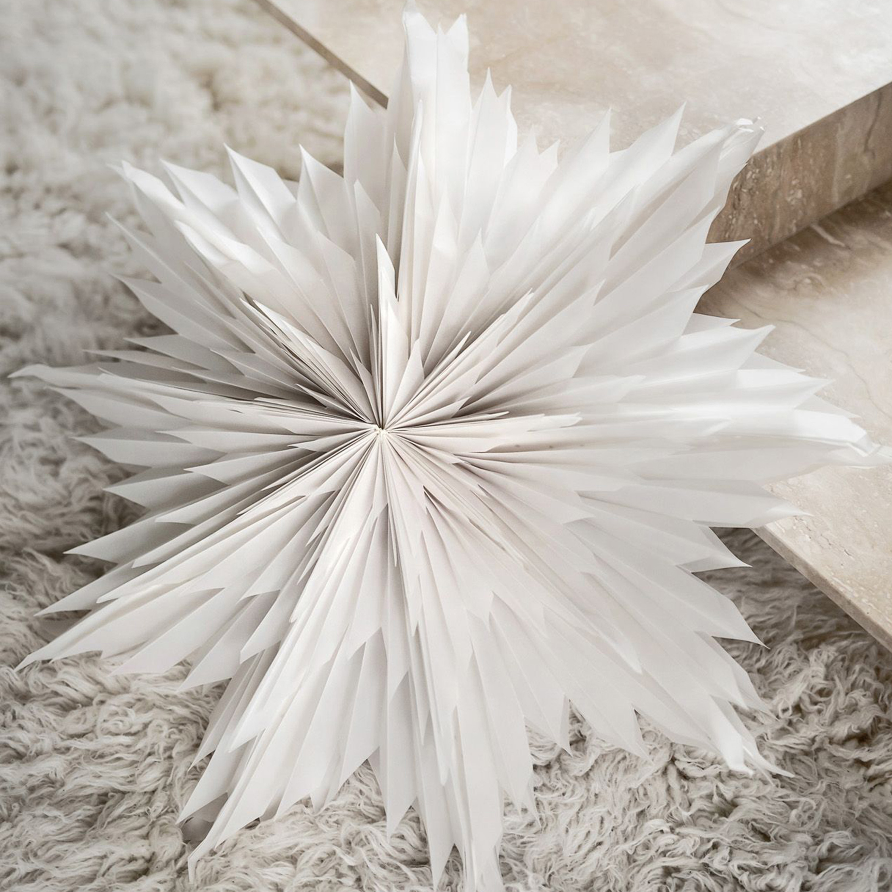 Watt &amp; Veke Oslo Julstjärna Vit 80cm