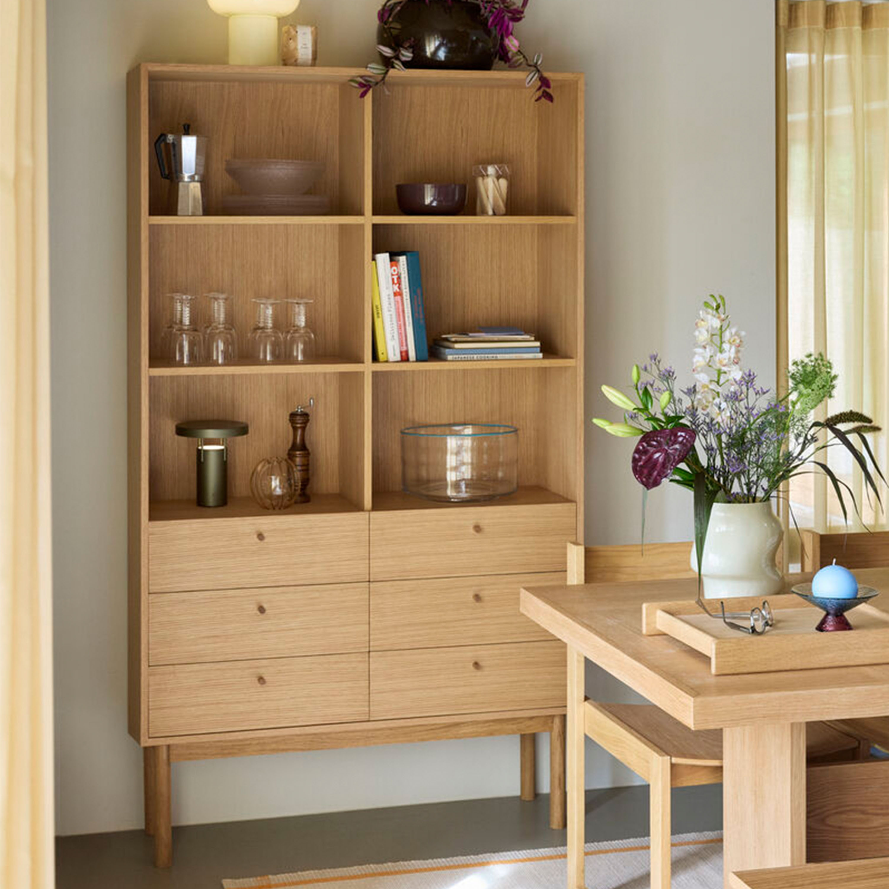 Hübsch Read Schrank Natural 190x110