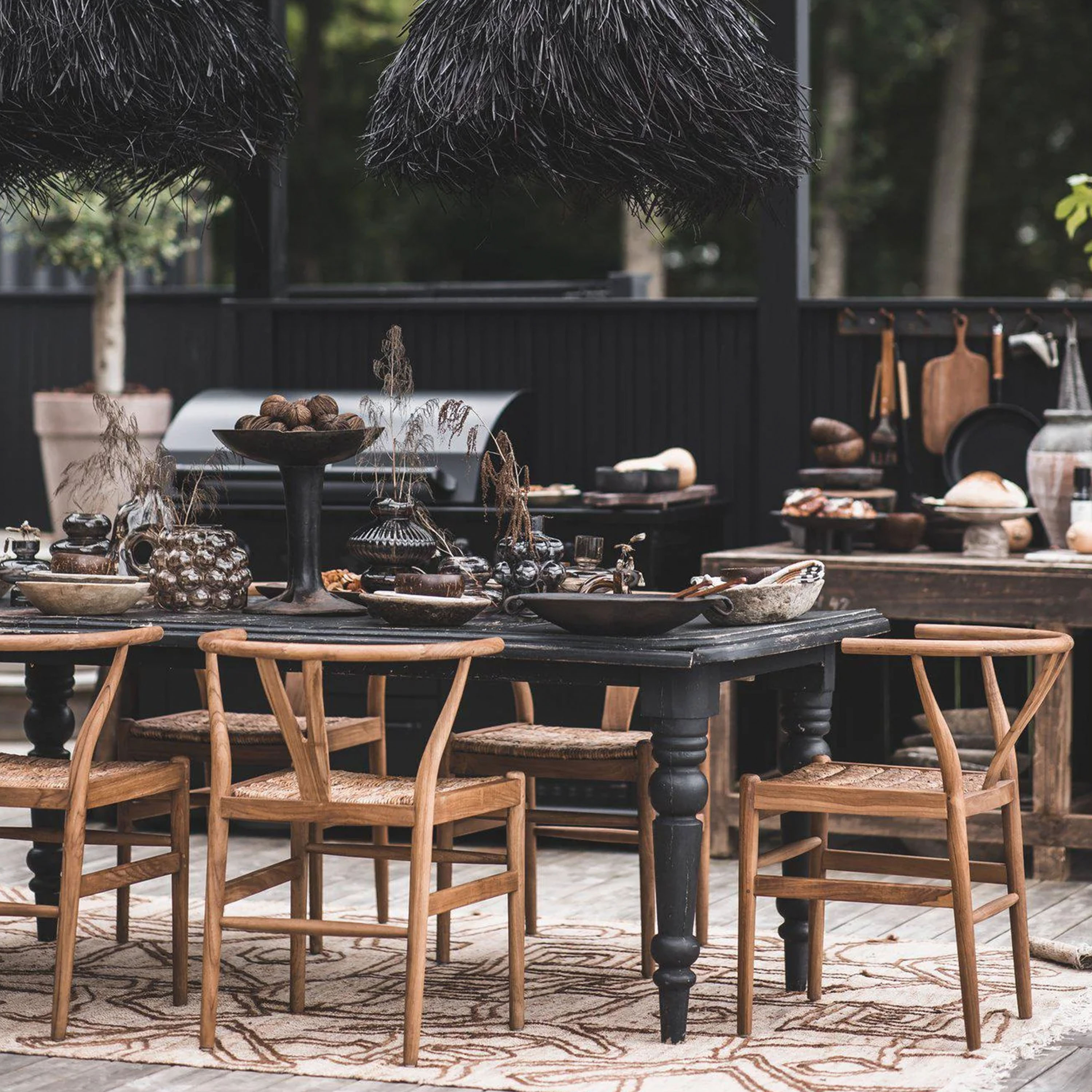 Jakobsdals Kiana Jutematta Beige/Brun 200x300