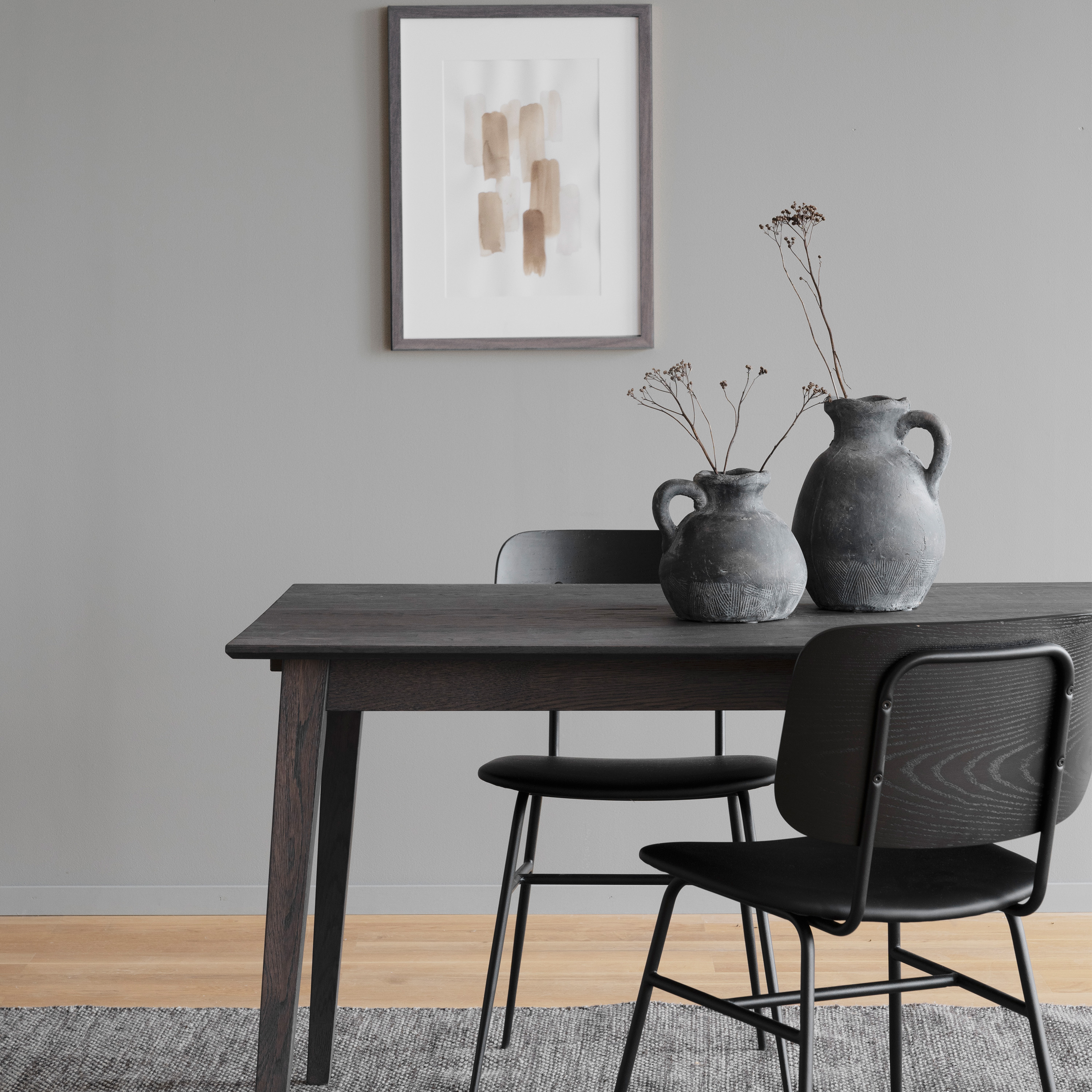 Rowico Home Filippa Matbord Mörkbrun Ek 180cm