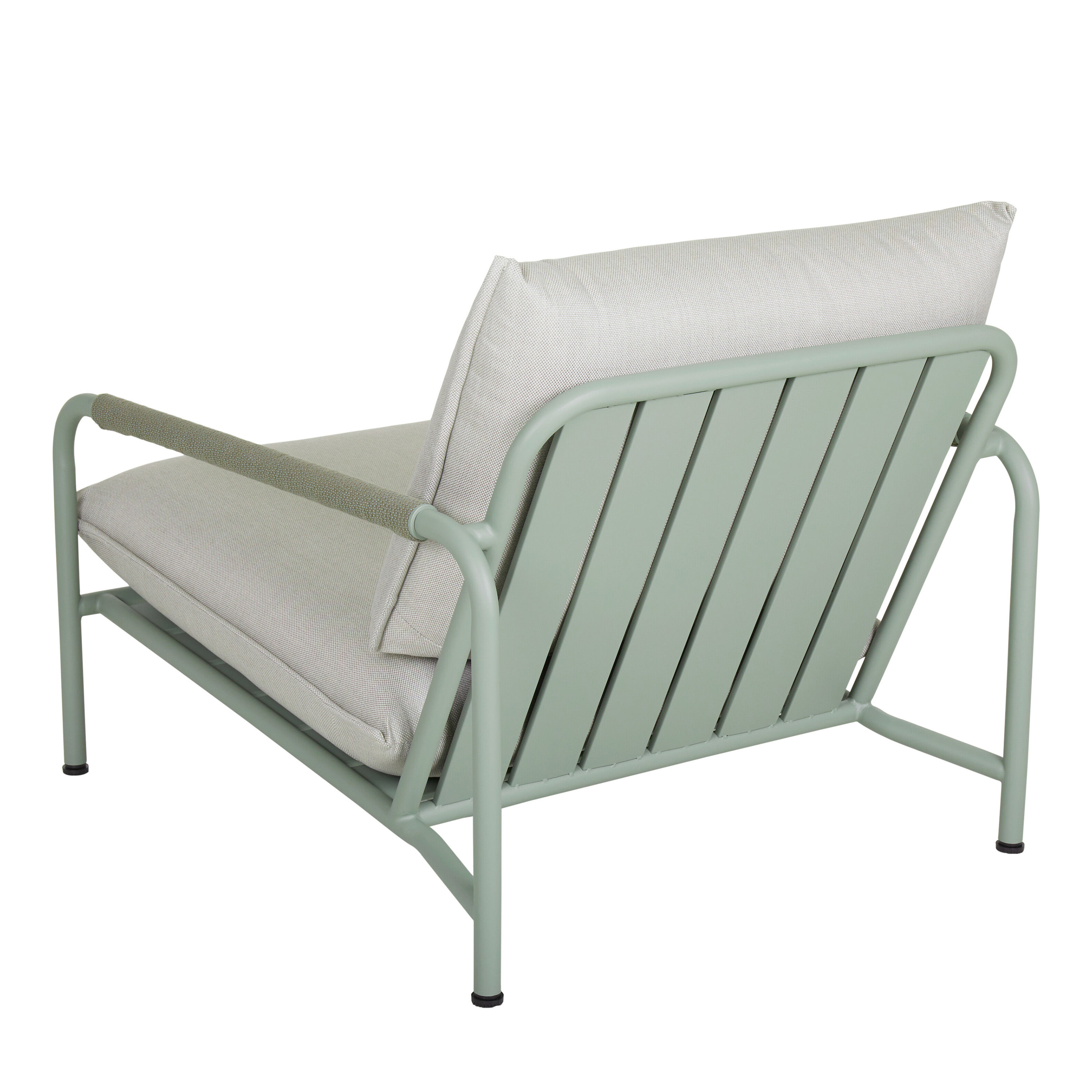 Brafab Lerberget Loungesstol Dusty Green/ash