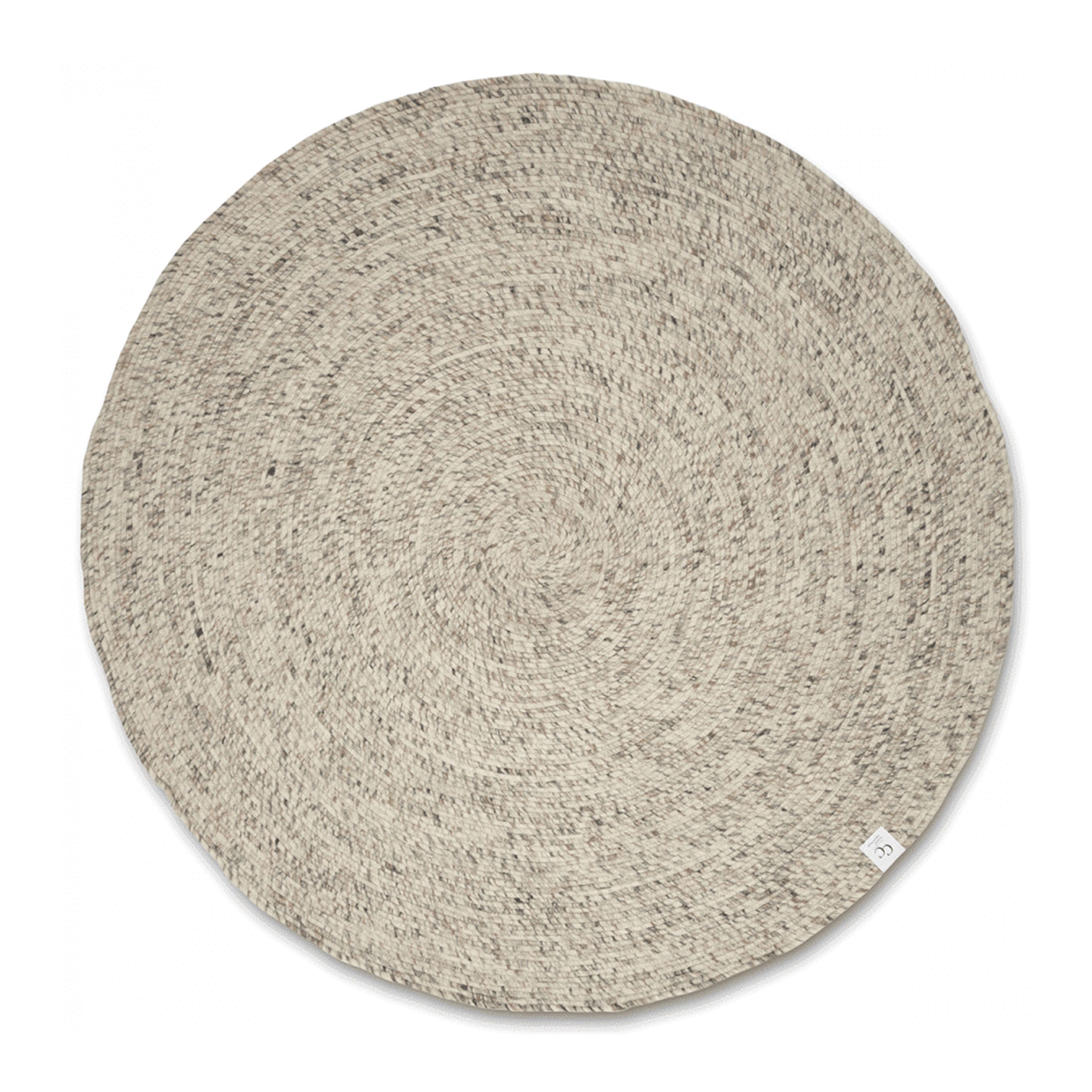 Matta Merino Naturbeige Ø240