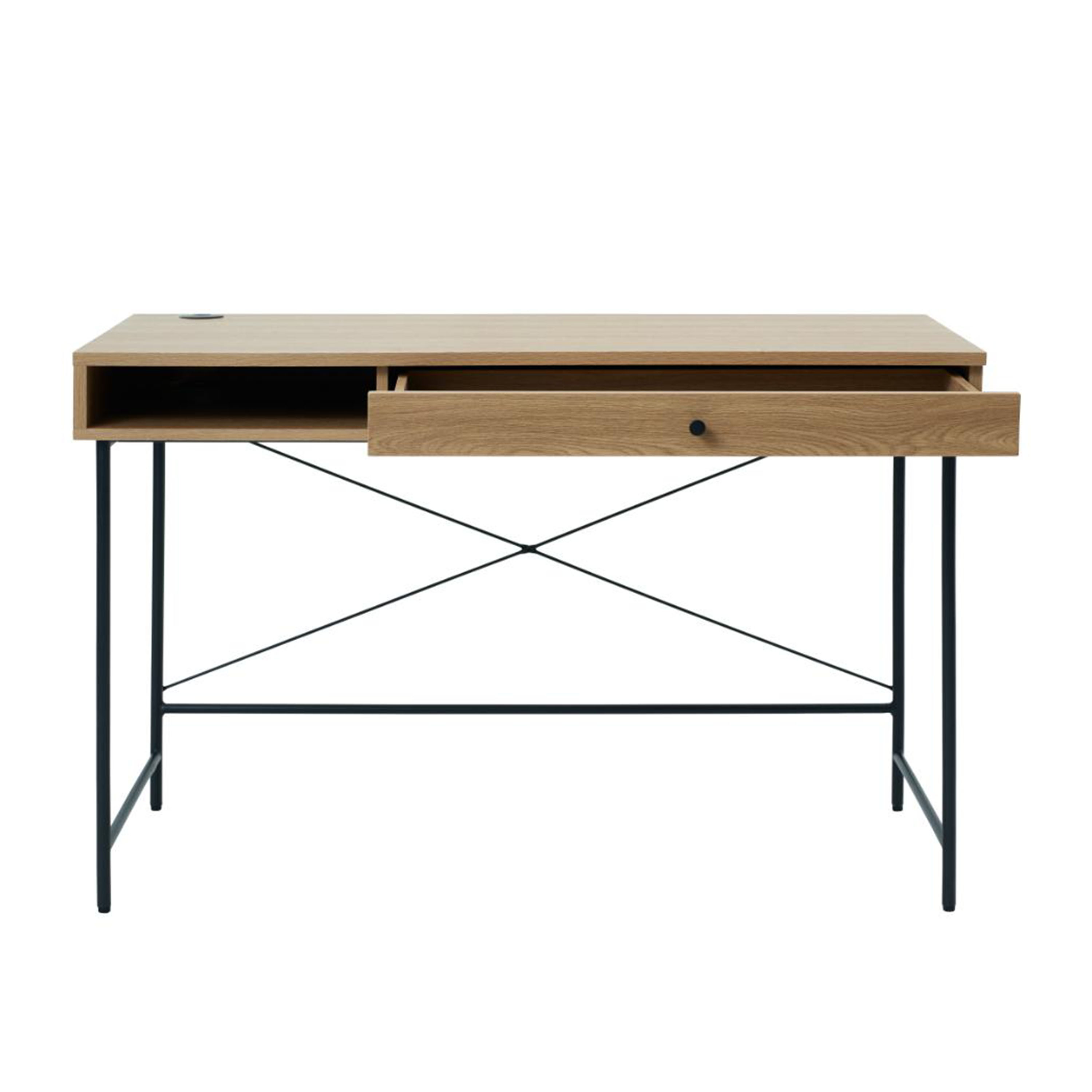 Nordic Home Elin Schreibtisch Eiche 120cm