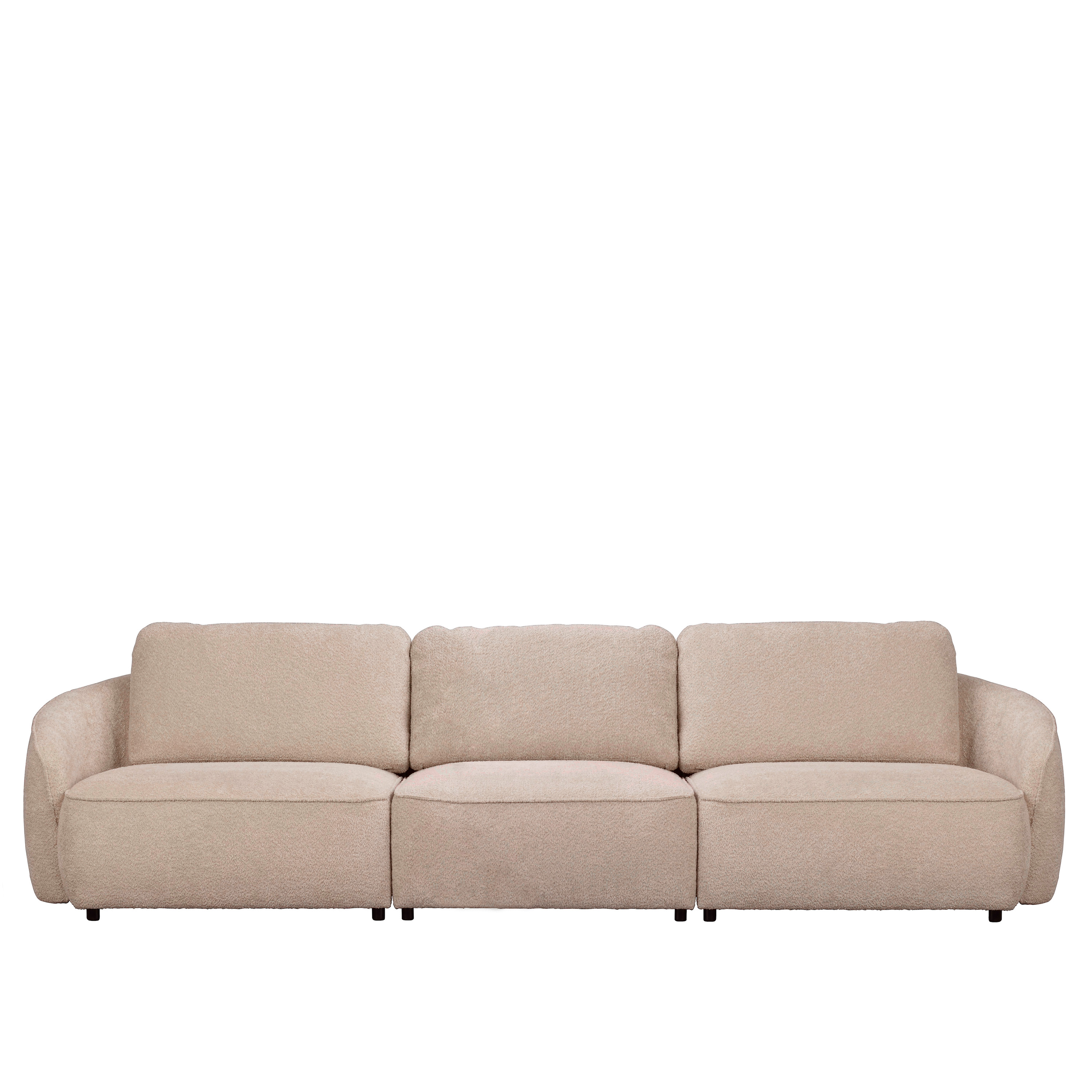 Norris 4-Sitzer Sofa Hellbeige 319cm