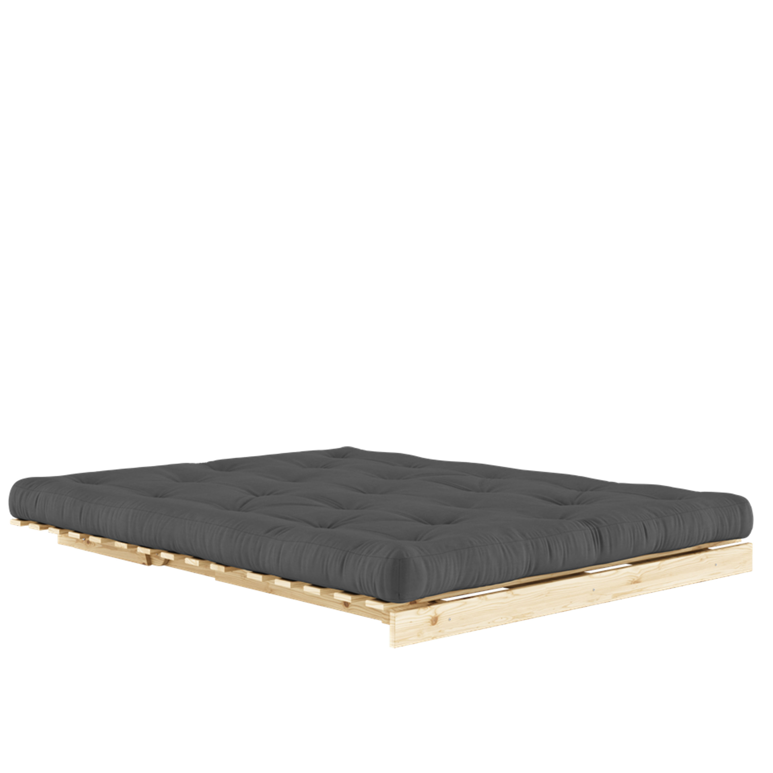 Karup Design Roots Schlafsofa Natur/Dunkelgrau 160cm