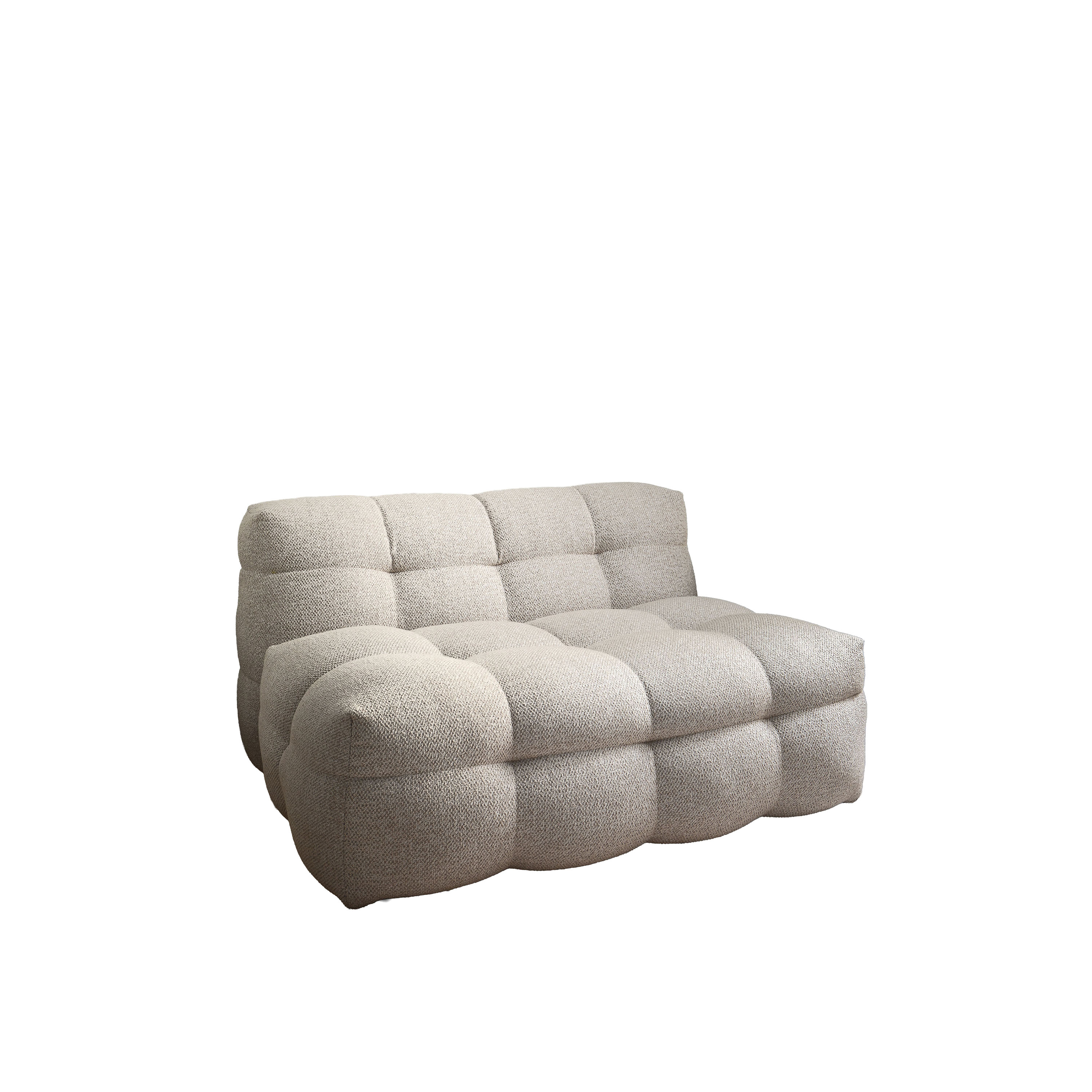 Billie Lenestol Beige Bouclé 120cm