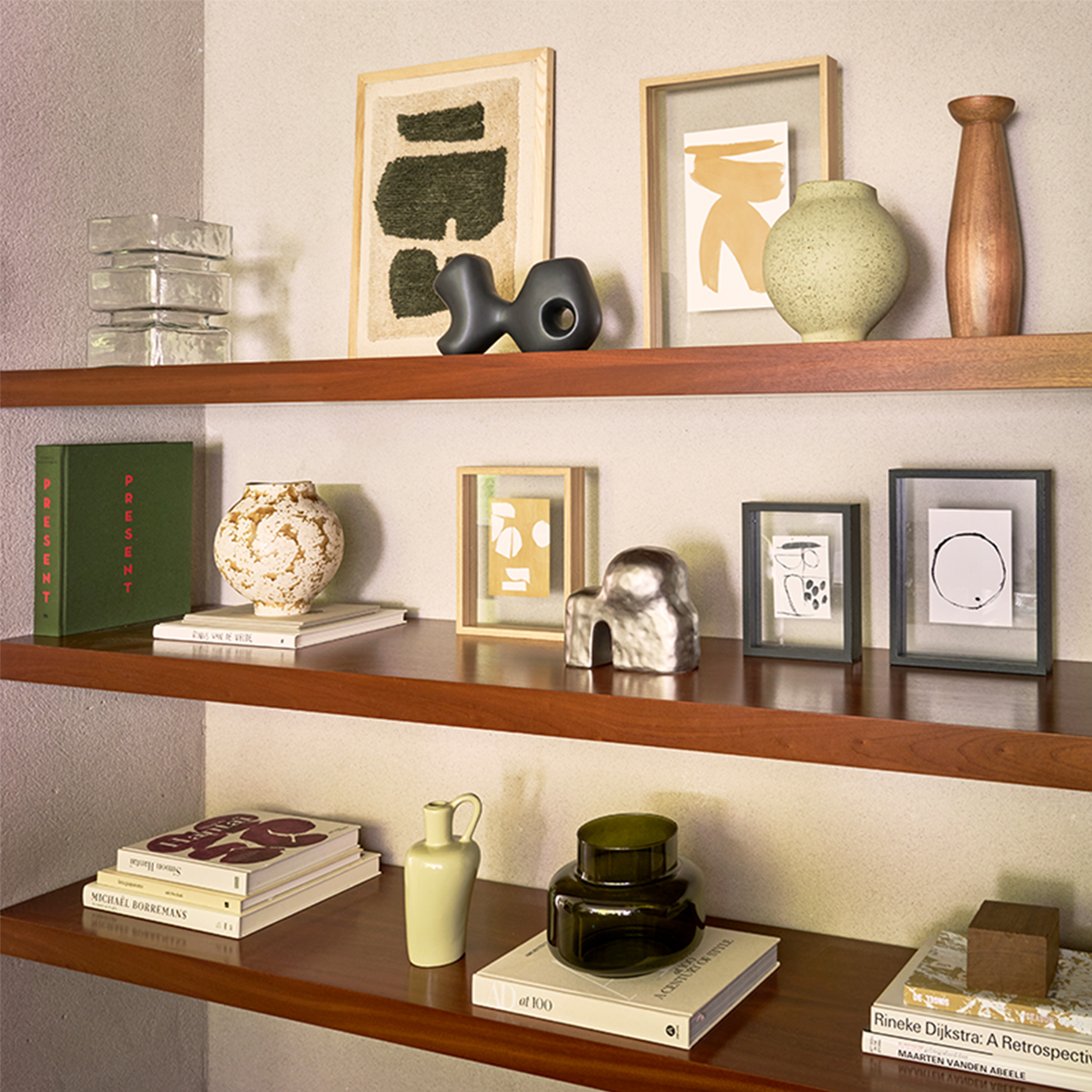 Urban Nature Culture Macio A Tavla Beige/Green 40x52