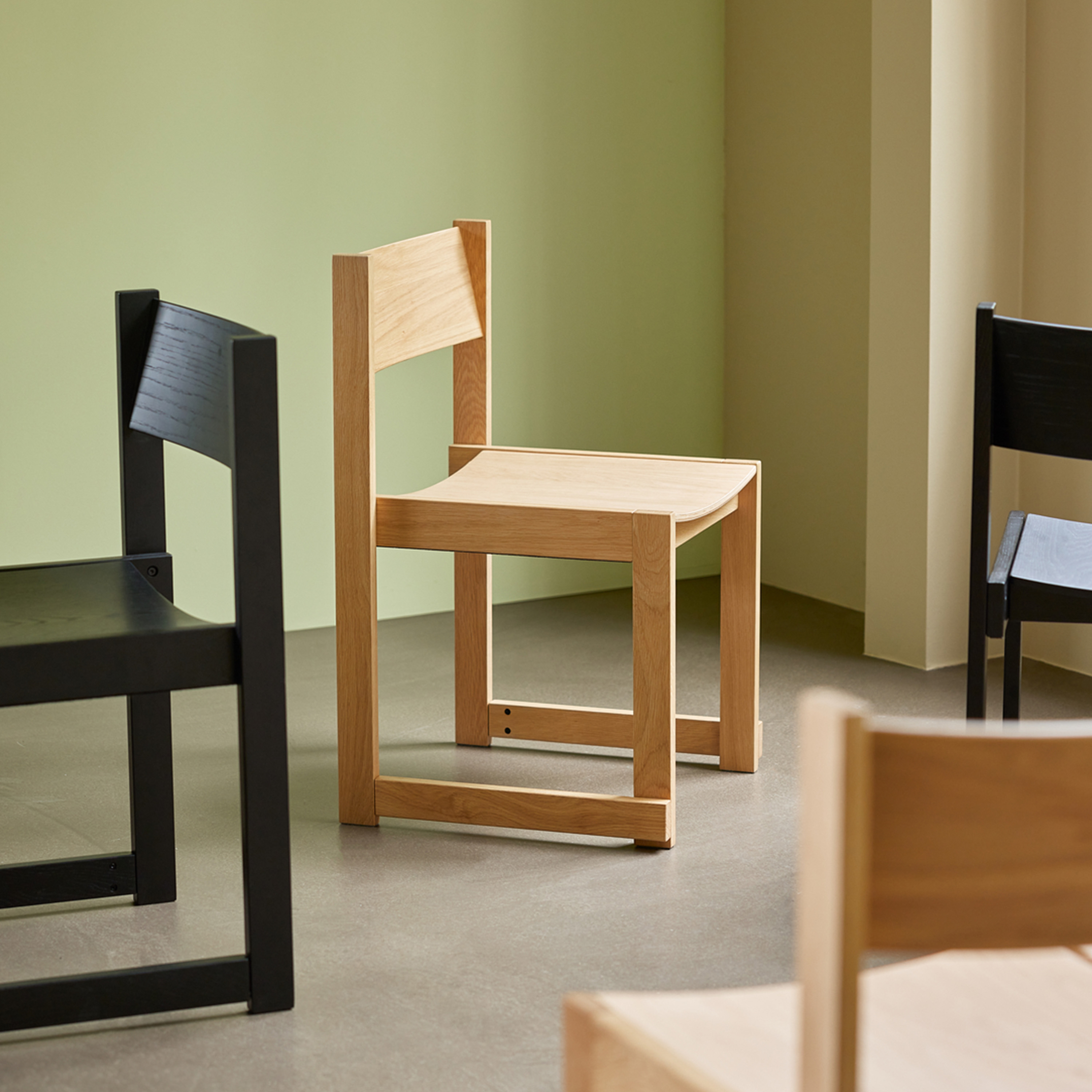 Hübsch Forma Spisestol Black