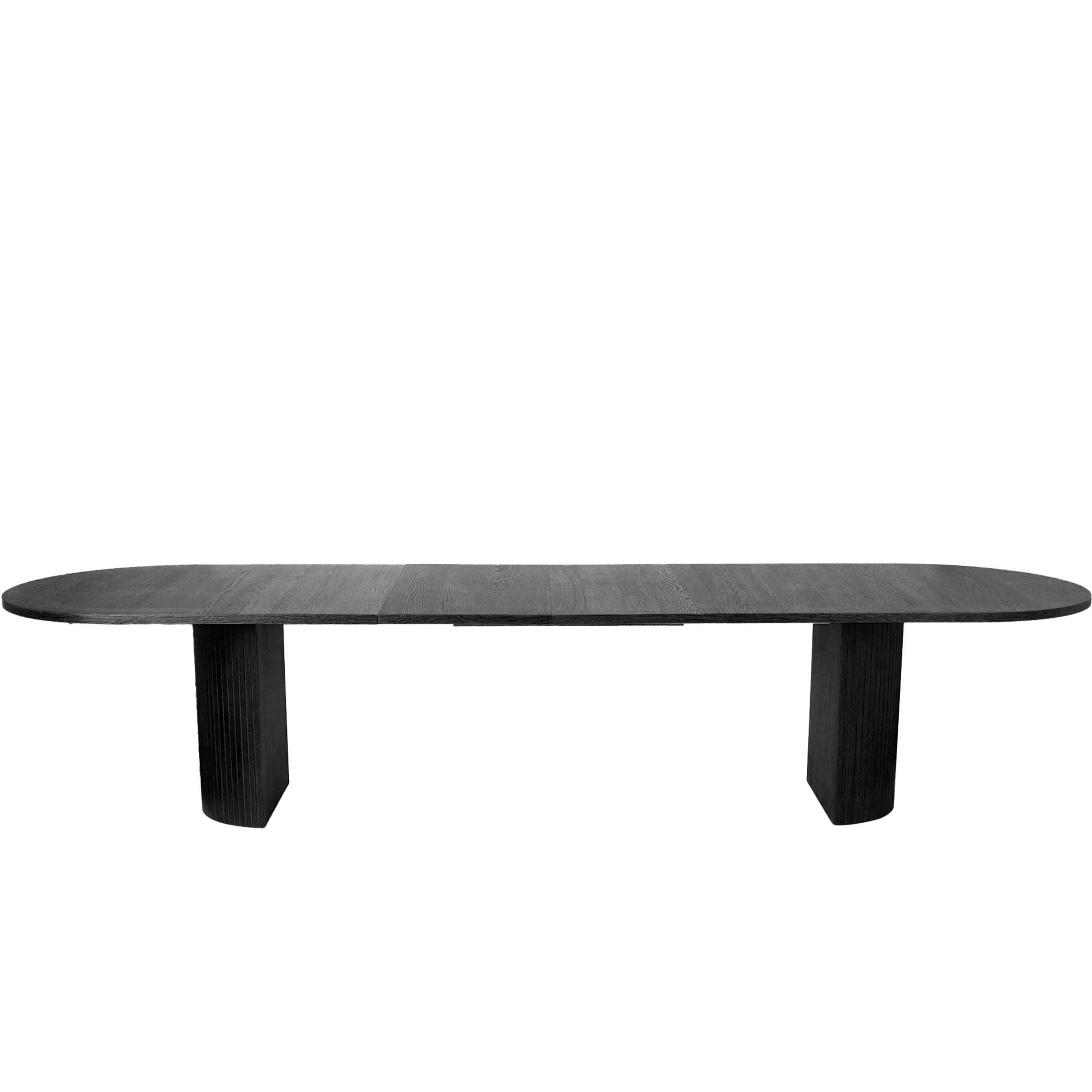 Bauer Spisebord Svartbeiset 250+50+50