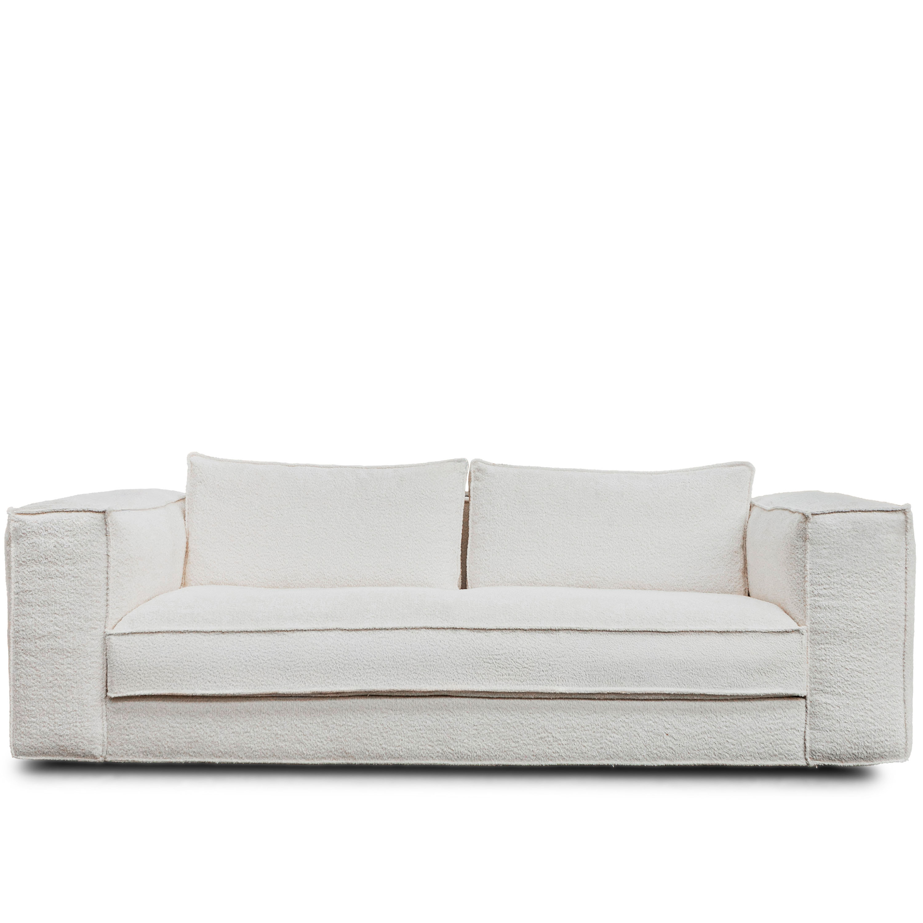 Klinge-sohva Bouclé Soft Offwhite 243cm