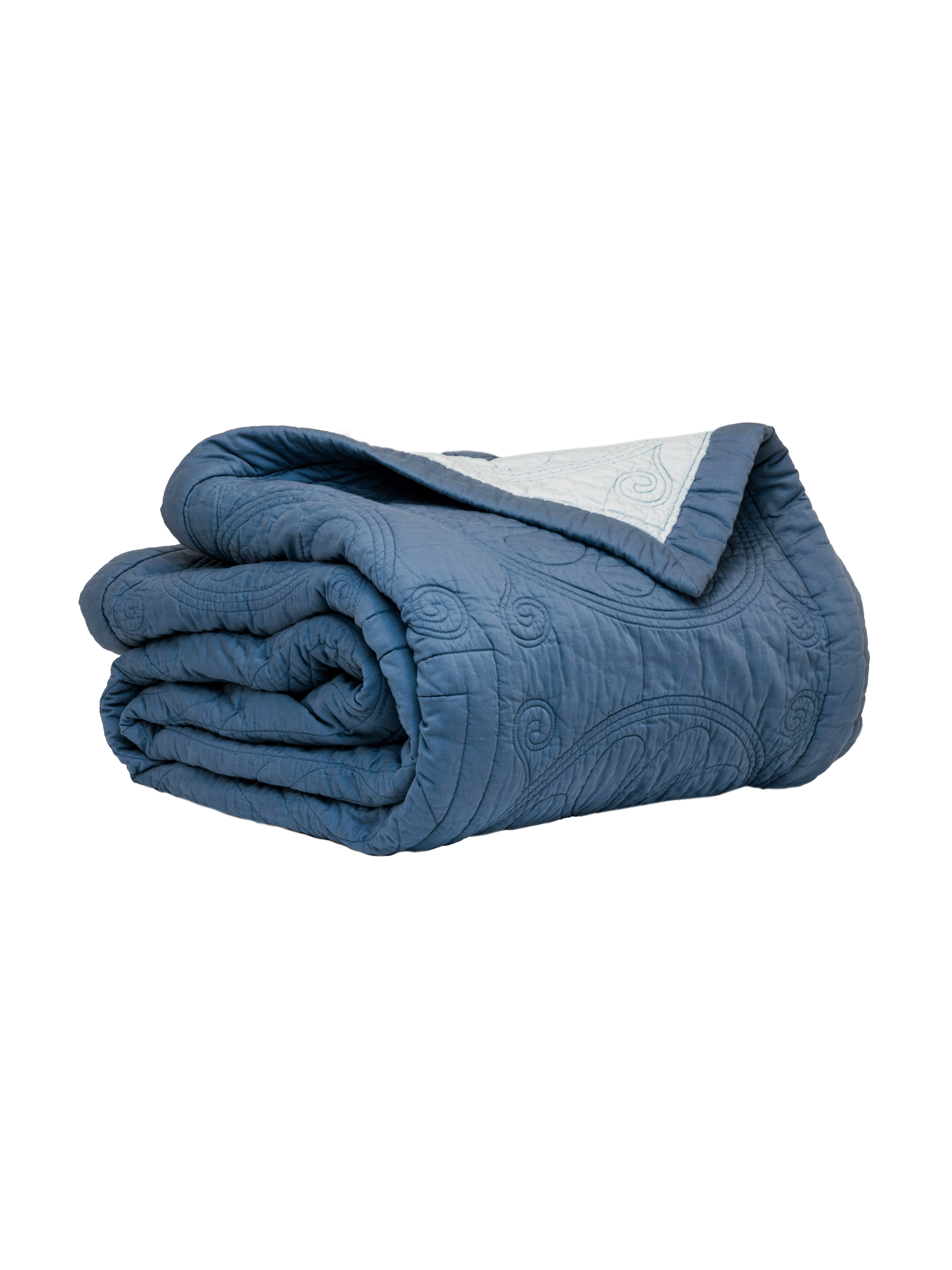 Durham Dawn Överkast Blå/Ljusblå 180x260