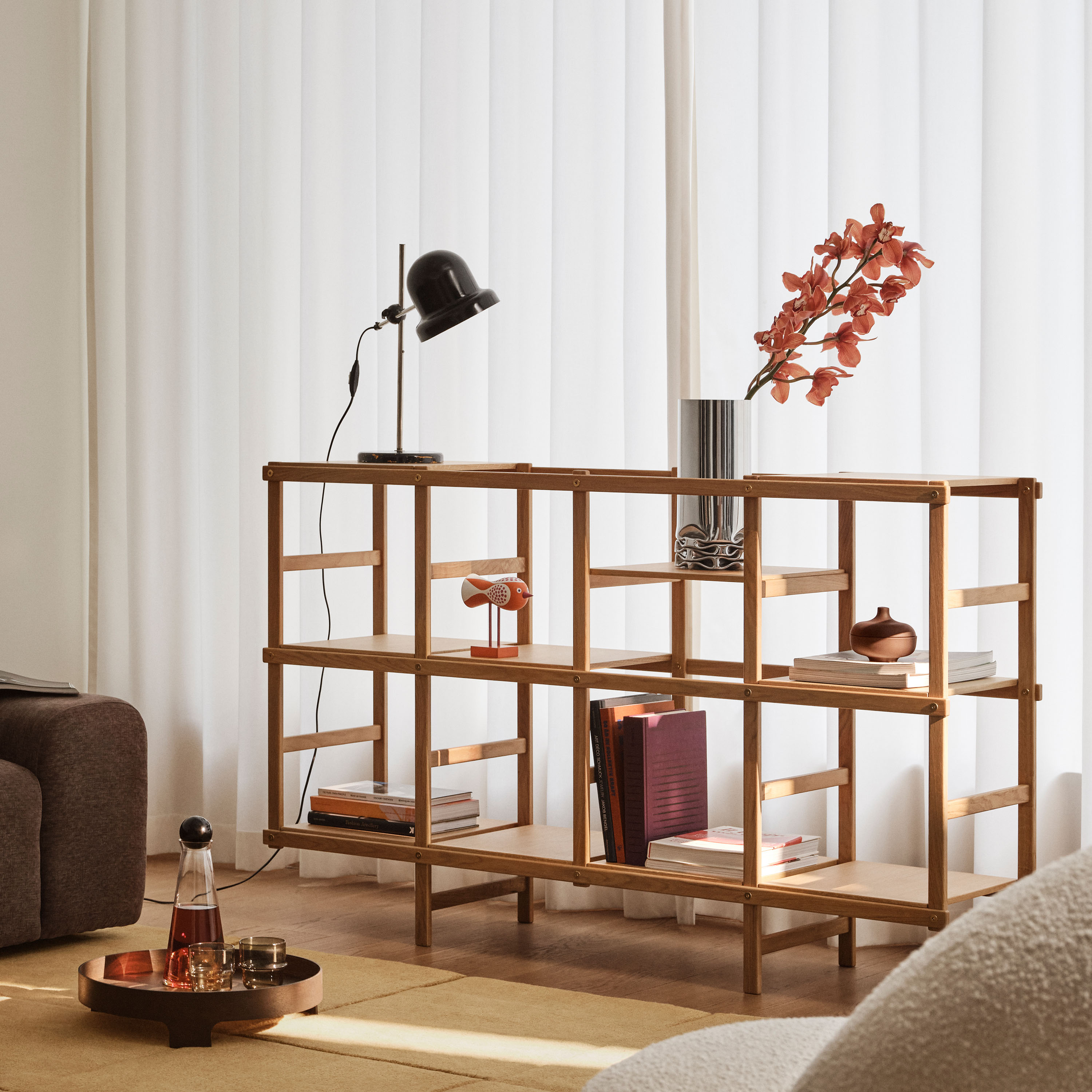 Design House Stockholm Frame Hylla Oak 95x154