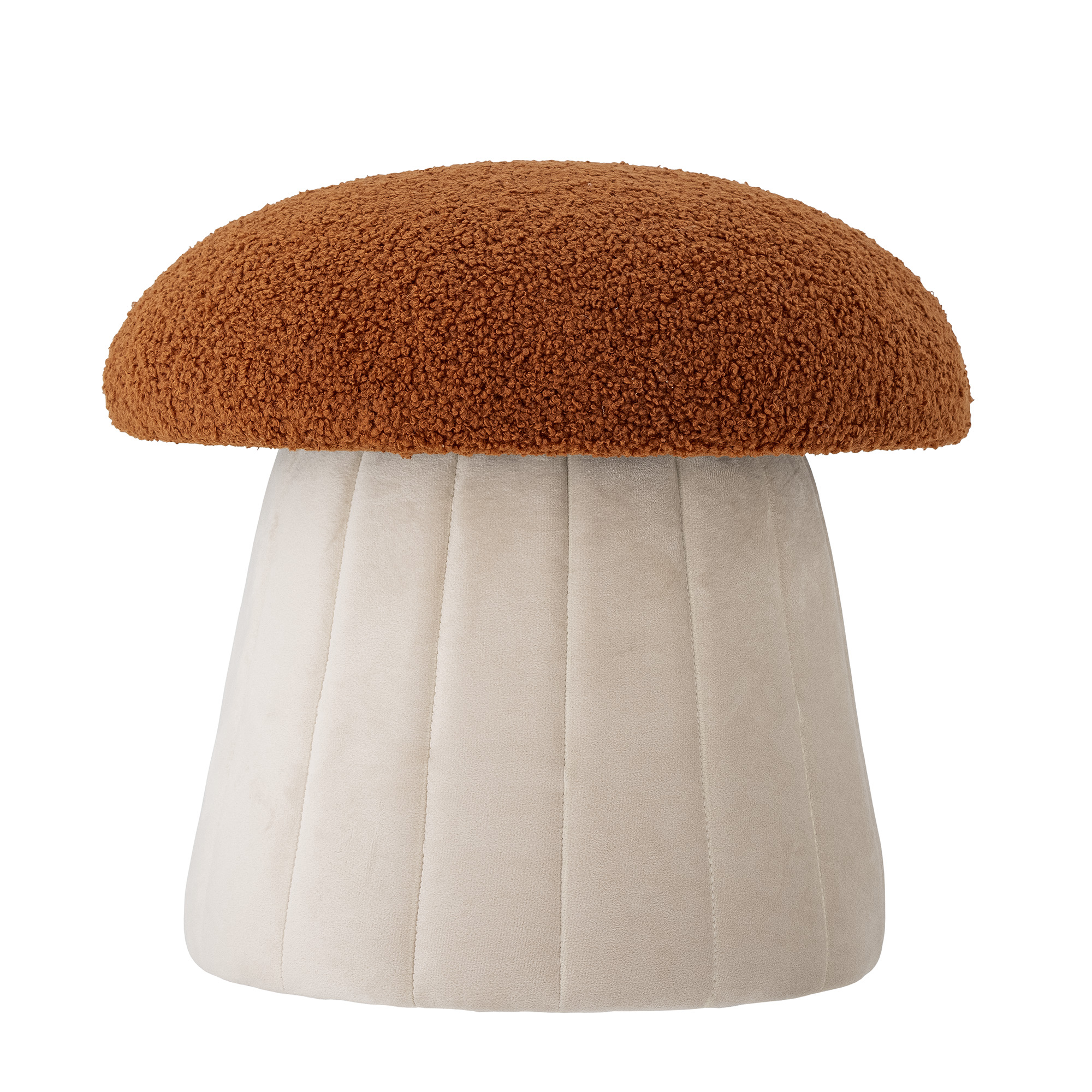Bloomingville - Bertil Sittpuff Red - Röd - Barnmöbel, Barnrum