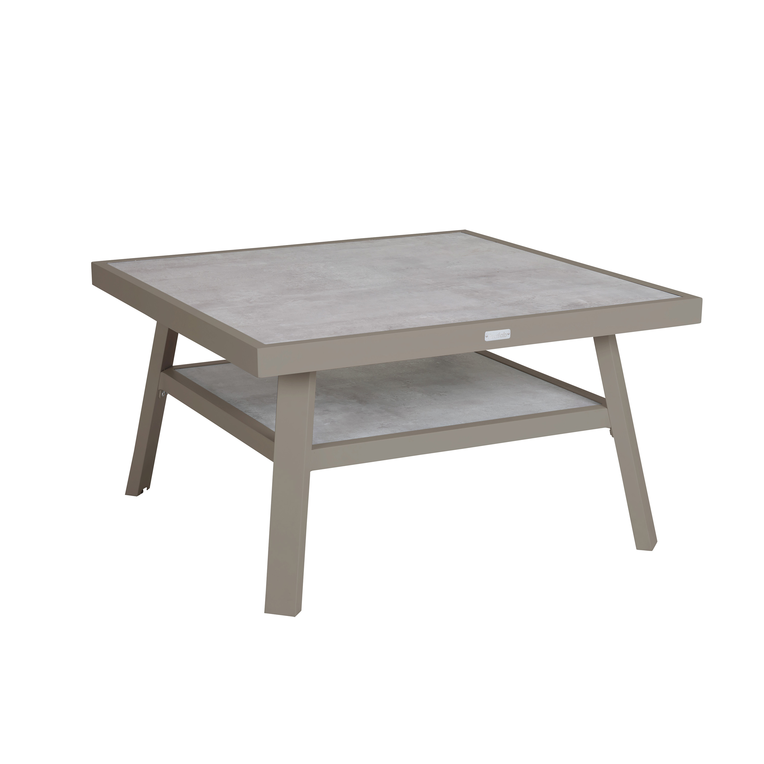 Samvaro Soffbord Khaki/Sand 90x90