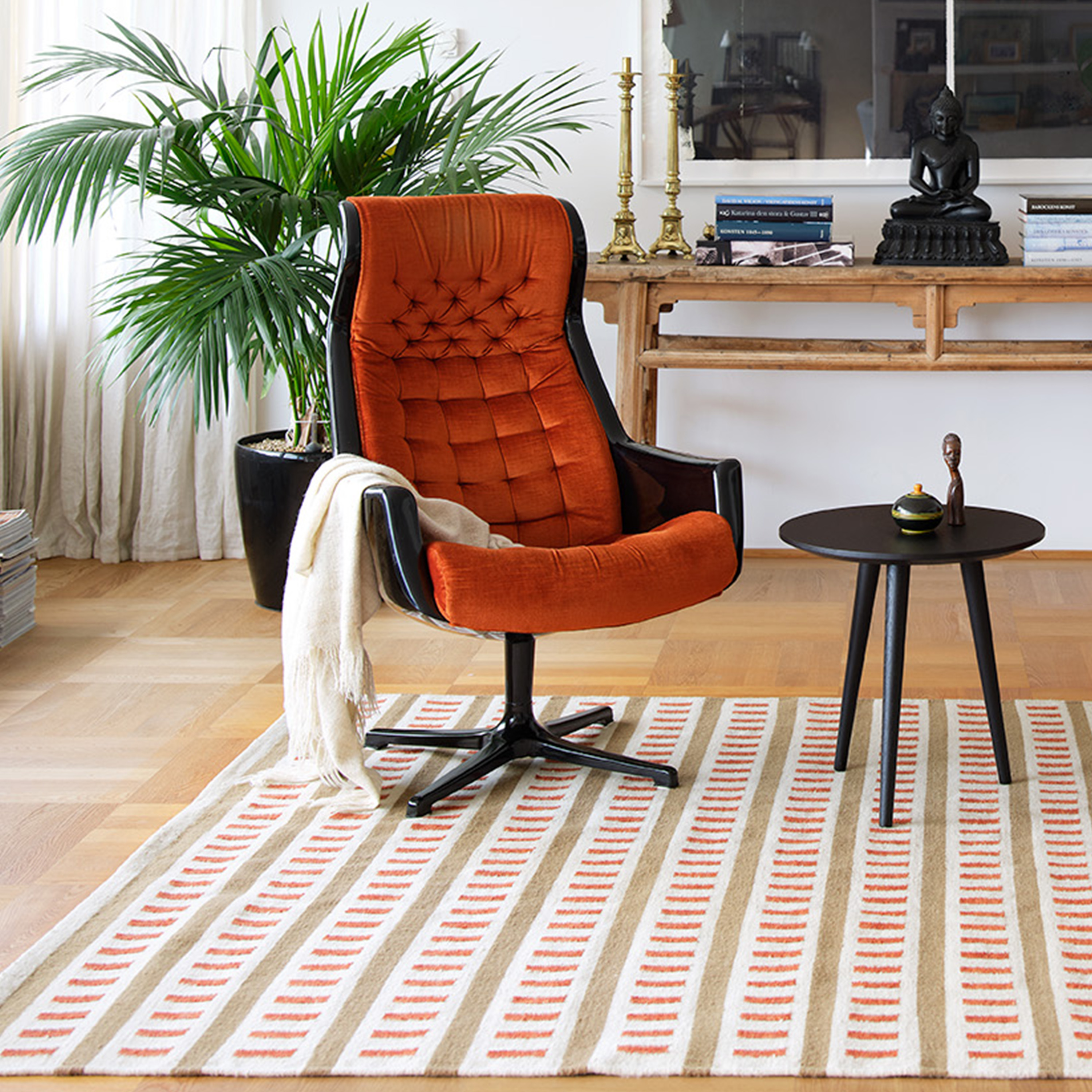 Chhatwal &amp; Jonsson Ladakh Ullmatta Off White/Beige/Rust 230x320