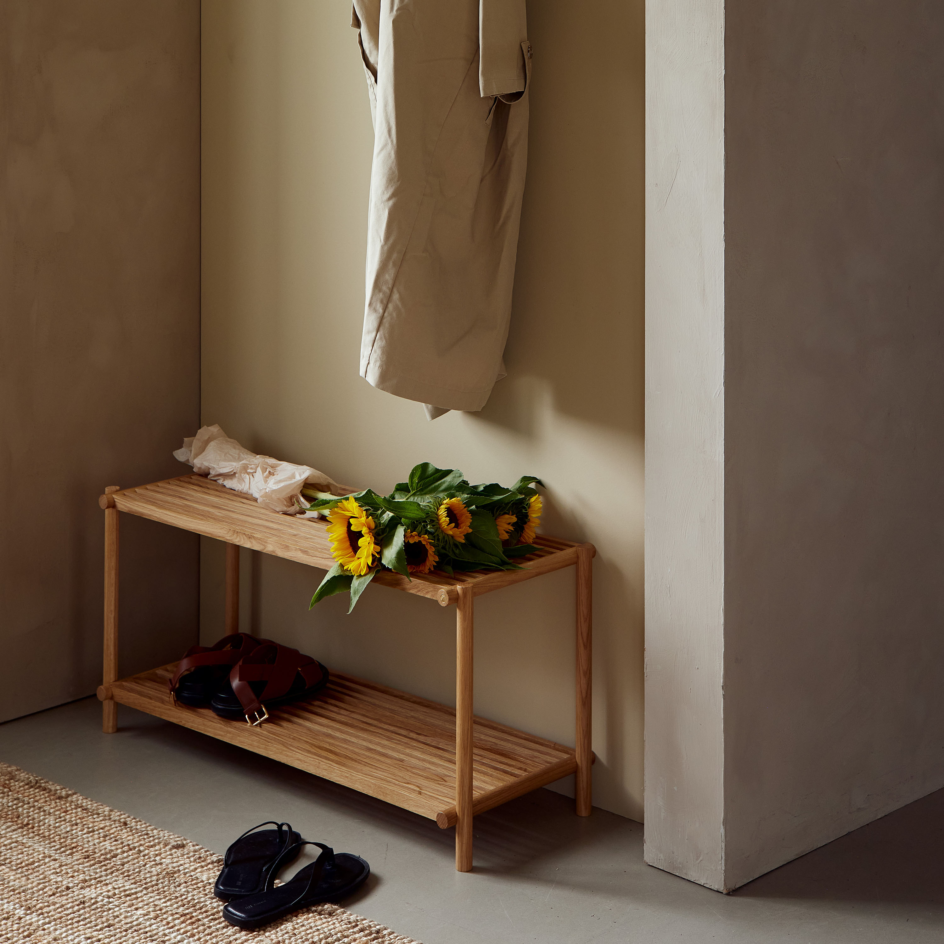 Andersen Furniture Column Kengähylly Oak 83 cm