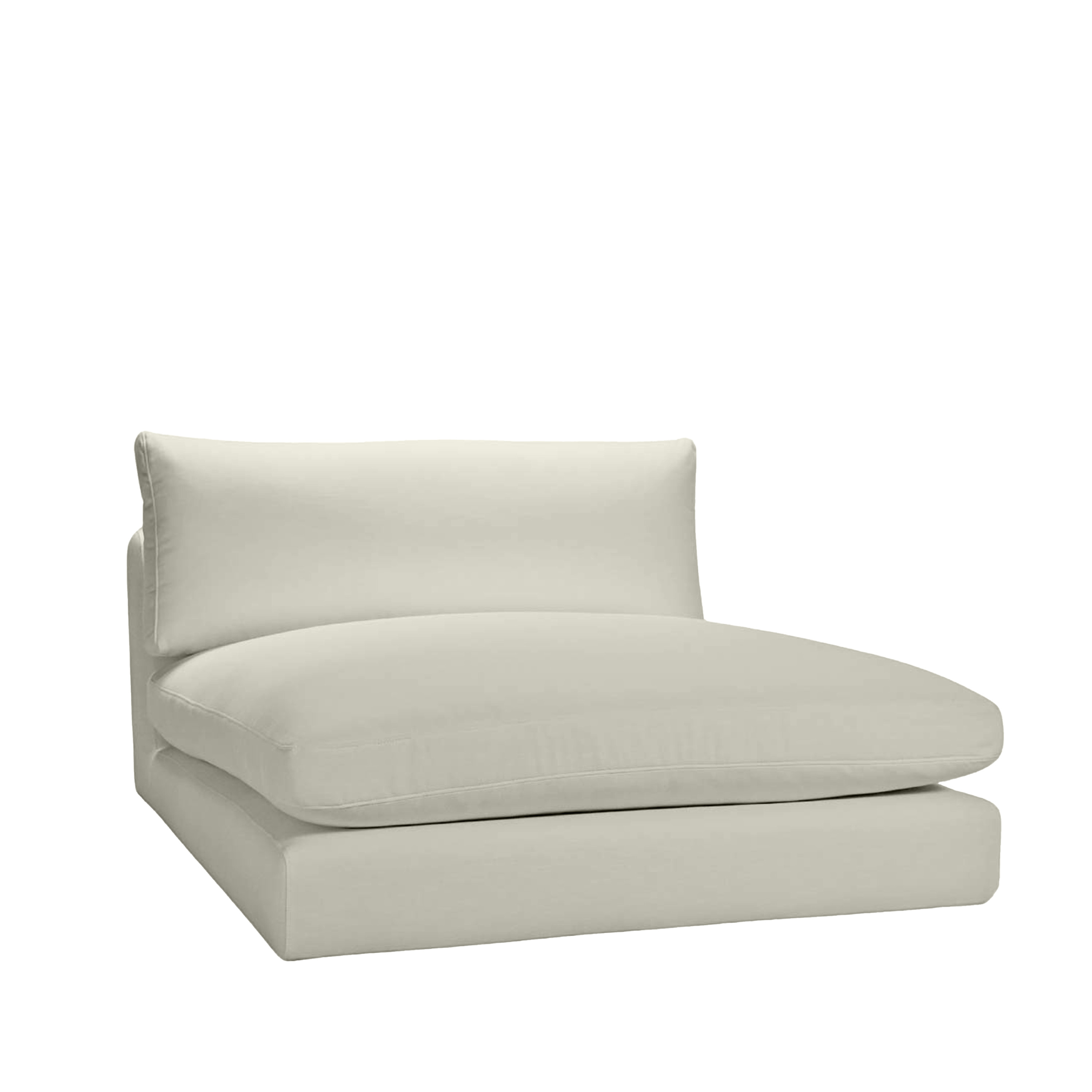 Capri 1.5-sits Divanmodul Beige 120x155