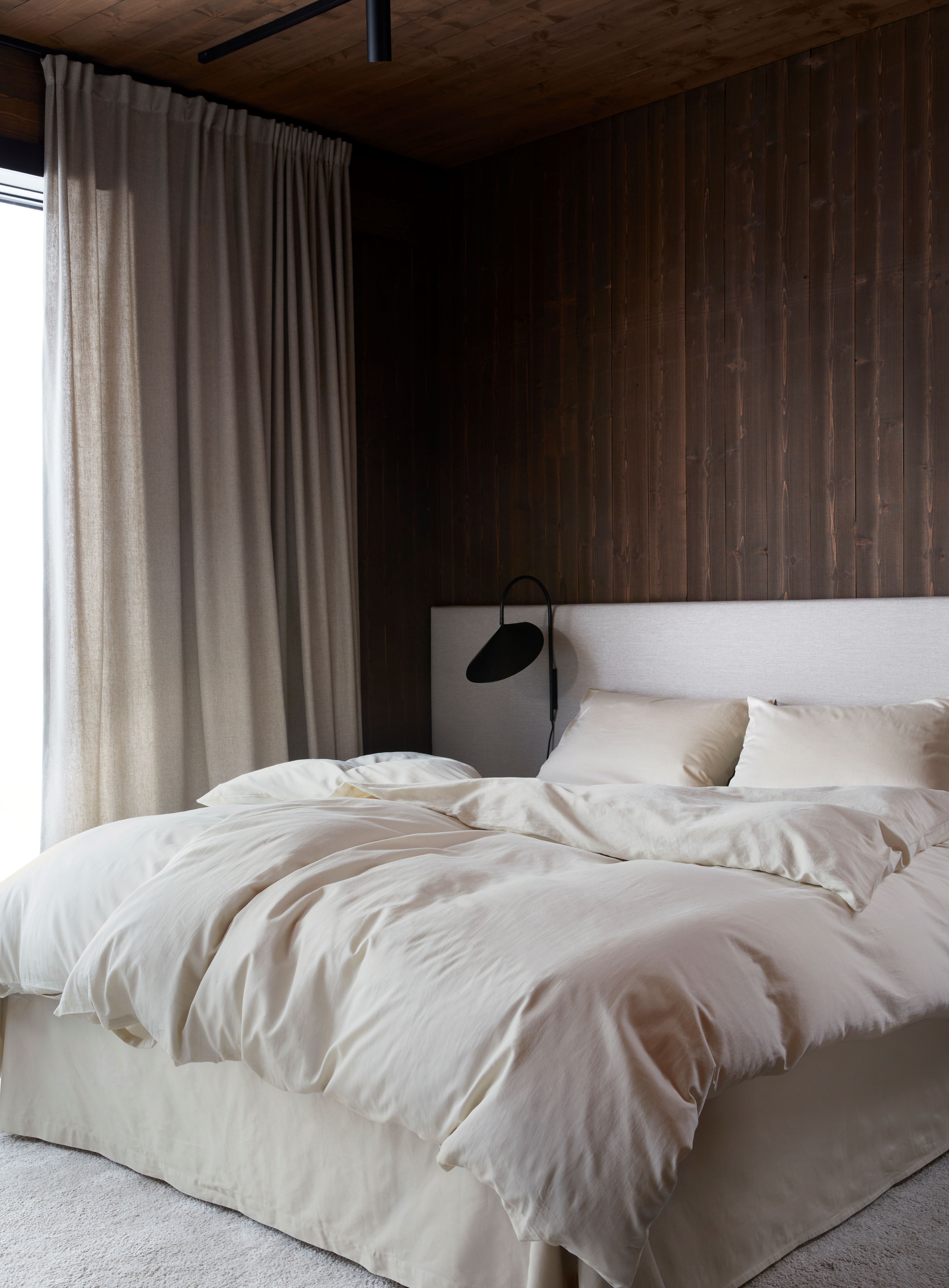 Høie Harmoni Bettbezug-Set Elfenbein 150x210 / 50x60