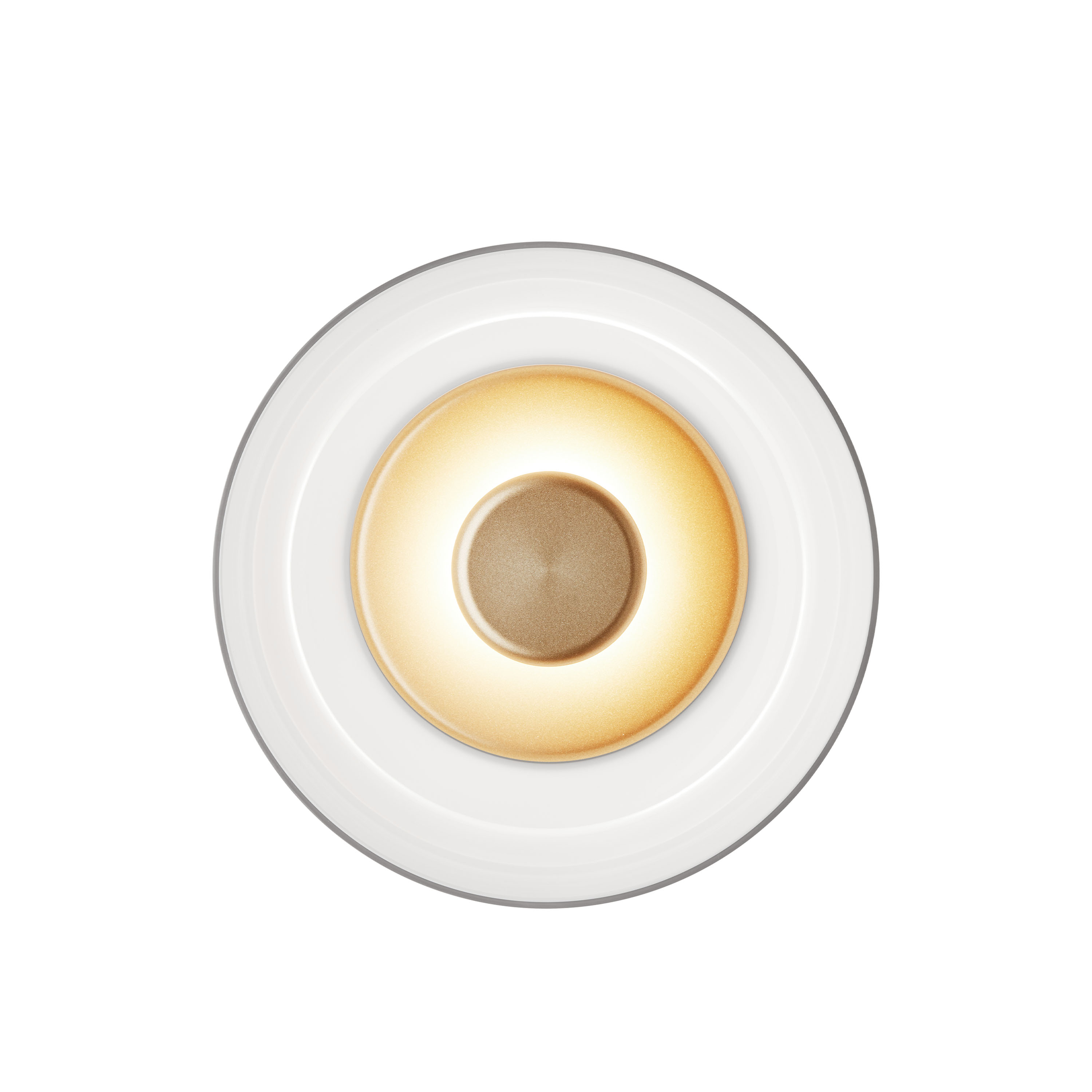Nuura Blossi Vägglampa Nordic Gold/Opal Ø23