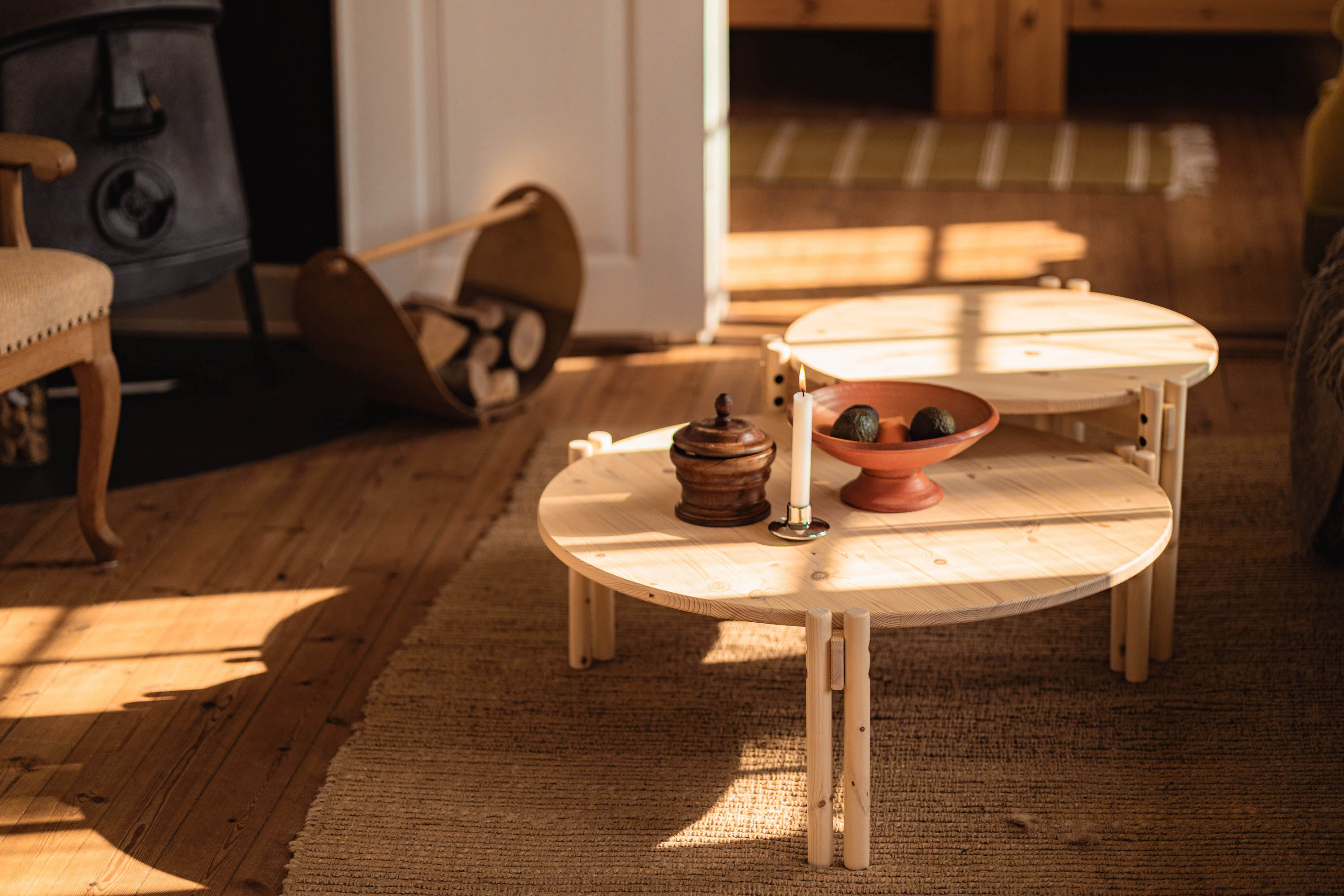 Karup Design Sticks Sofabord Natur Lav