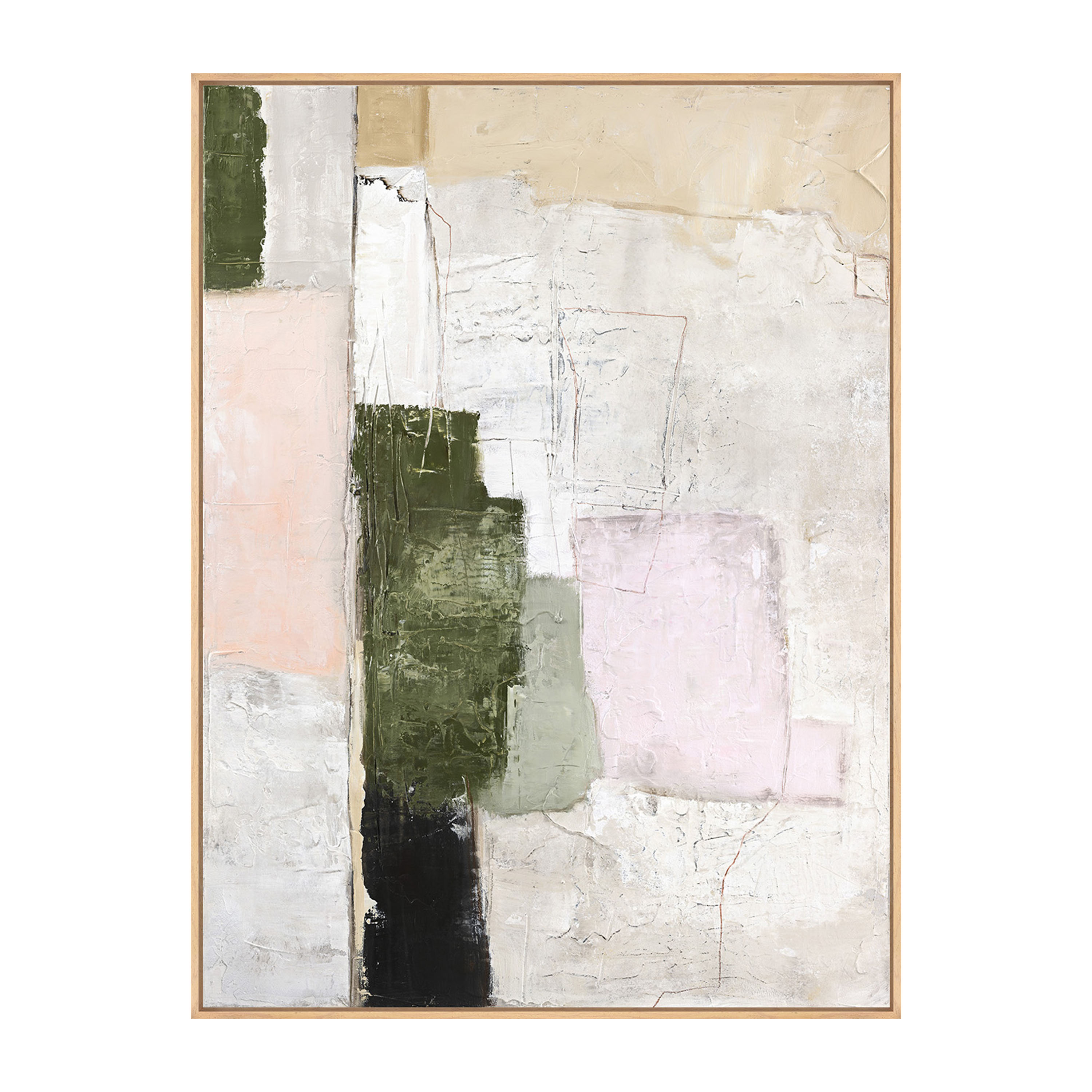 Rustic Revival Bilde Flytende Eikeramme 90x120