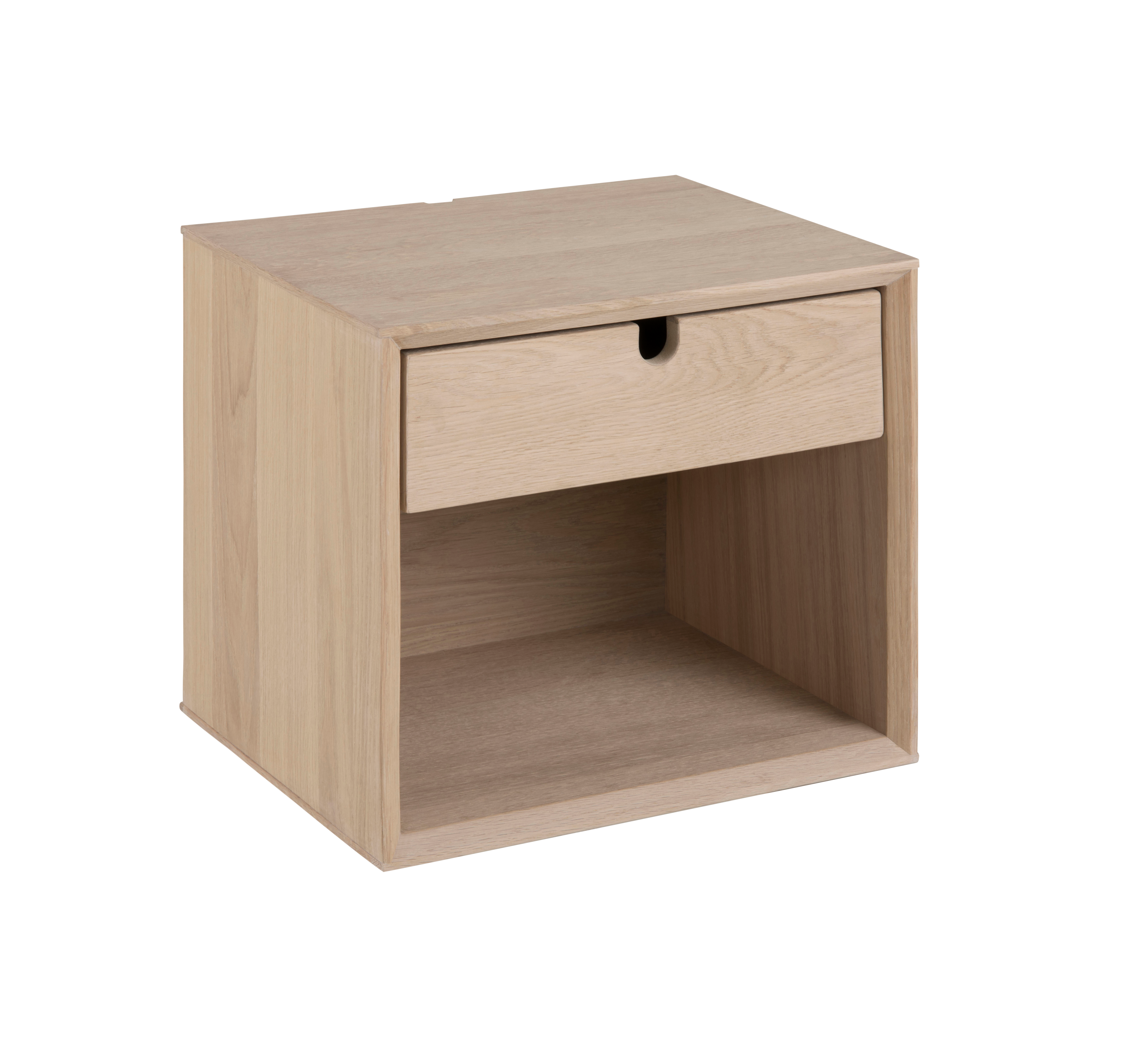 Nordic Home - Haga Wandmontierter Nachttisch 33cm - Holz