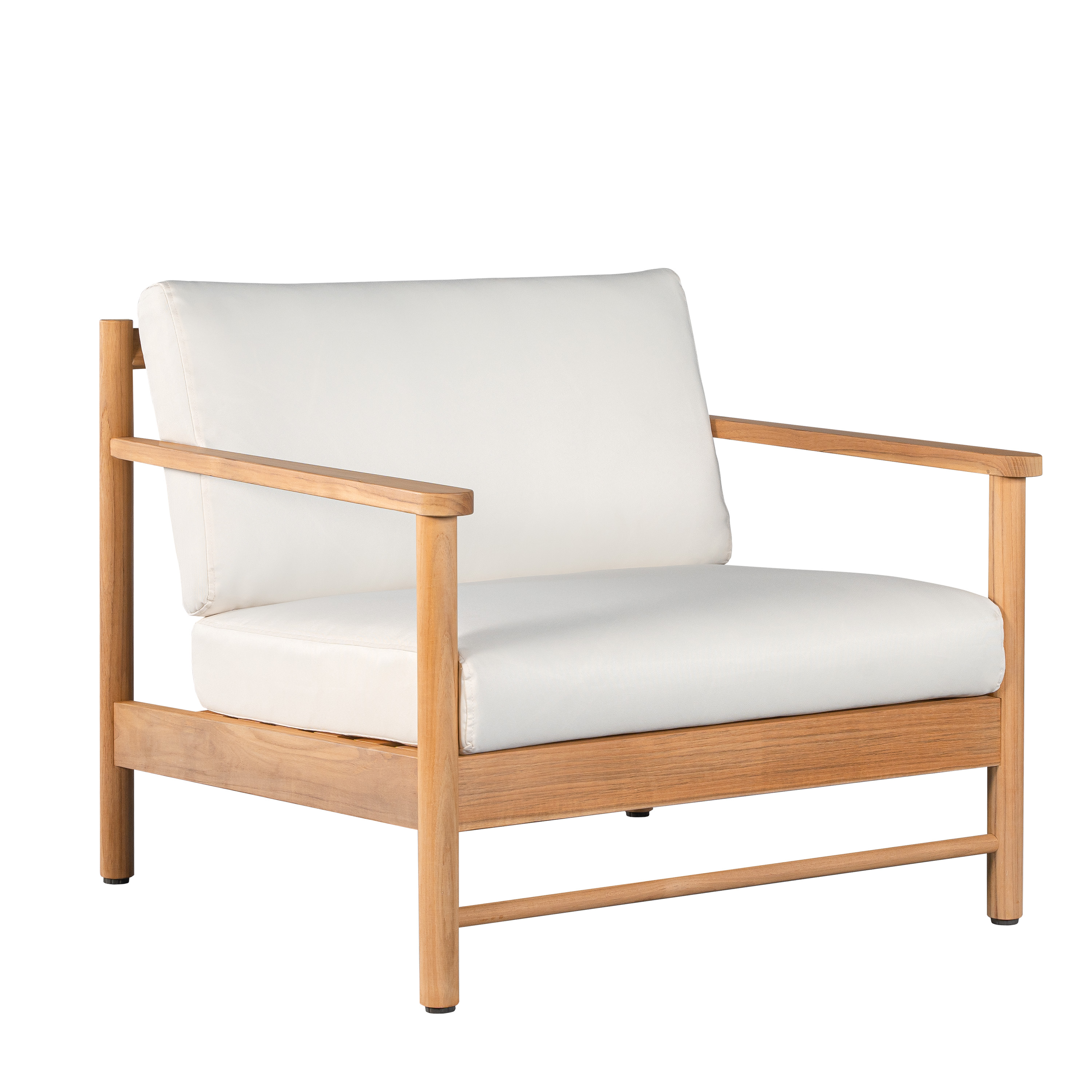 Sleepo Collection - Soleil Outdoor Loungestuhl - Weiß - Outdoor-Liegestuhl