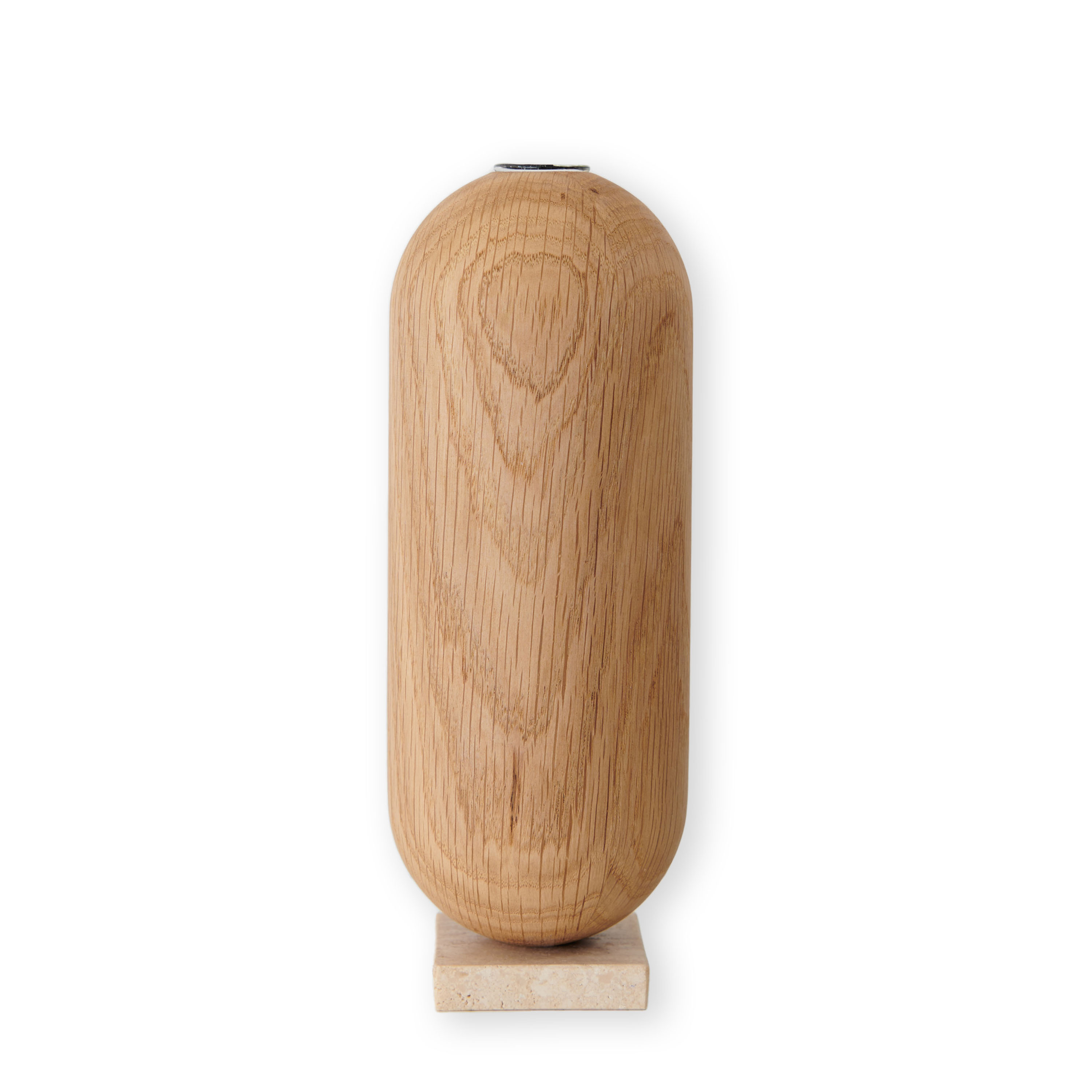 Aakjaer Furniture - Ellipse Vase Natur geölte Eiche - Holz